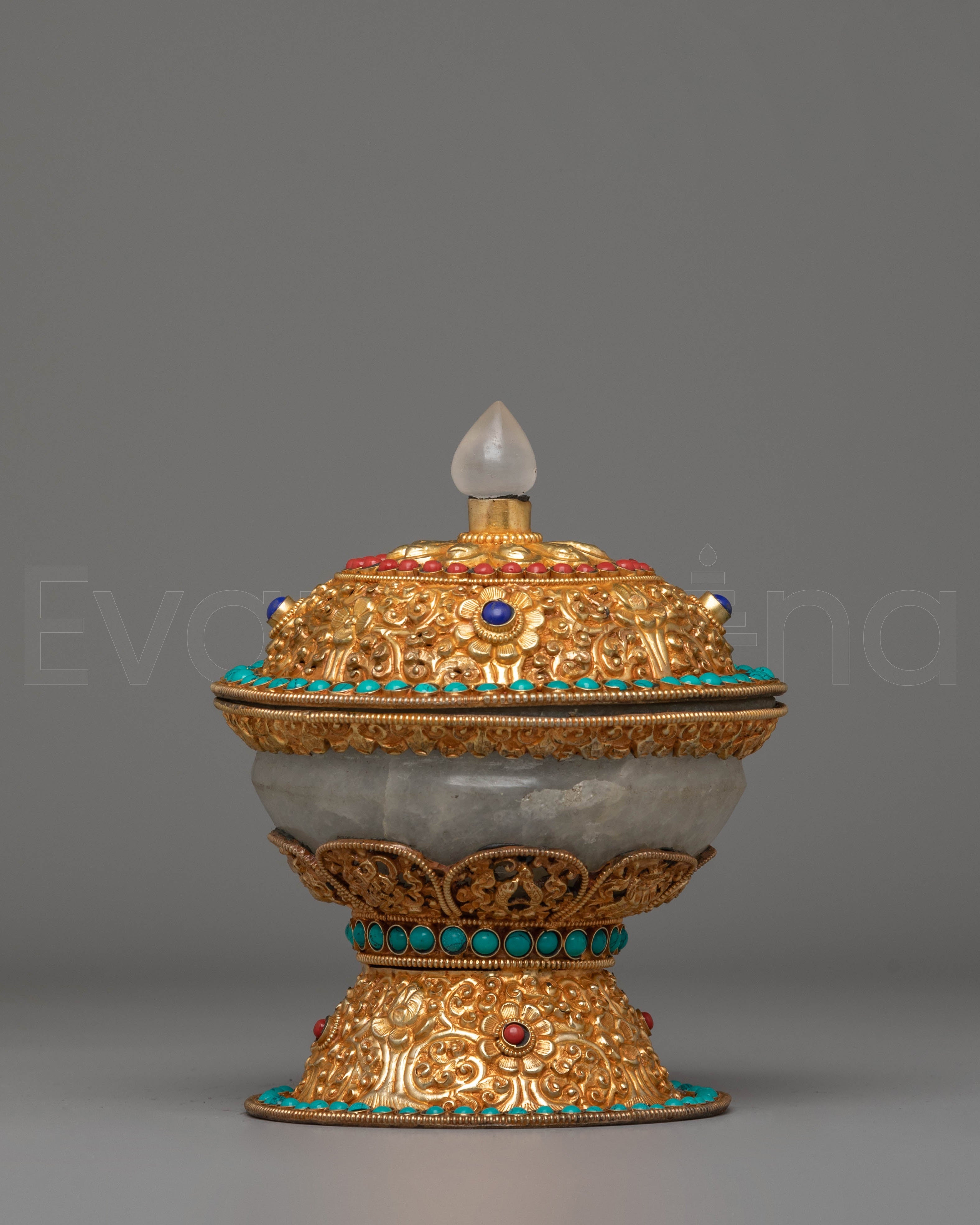 Spiritual Buddhist Rice Pot