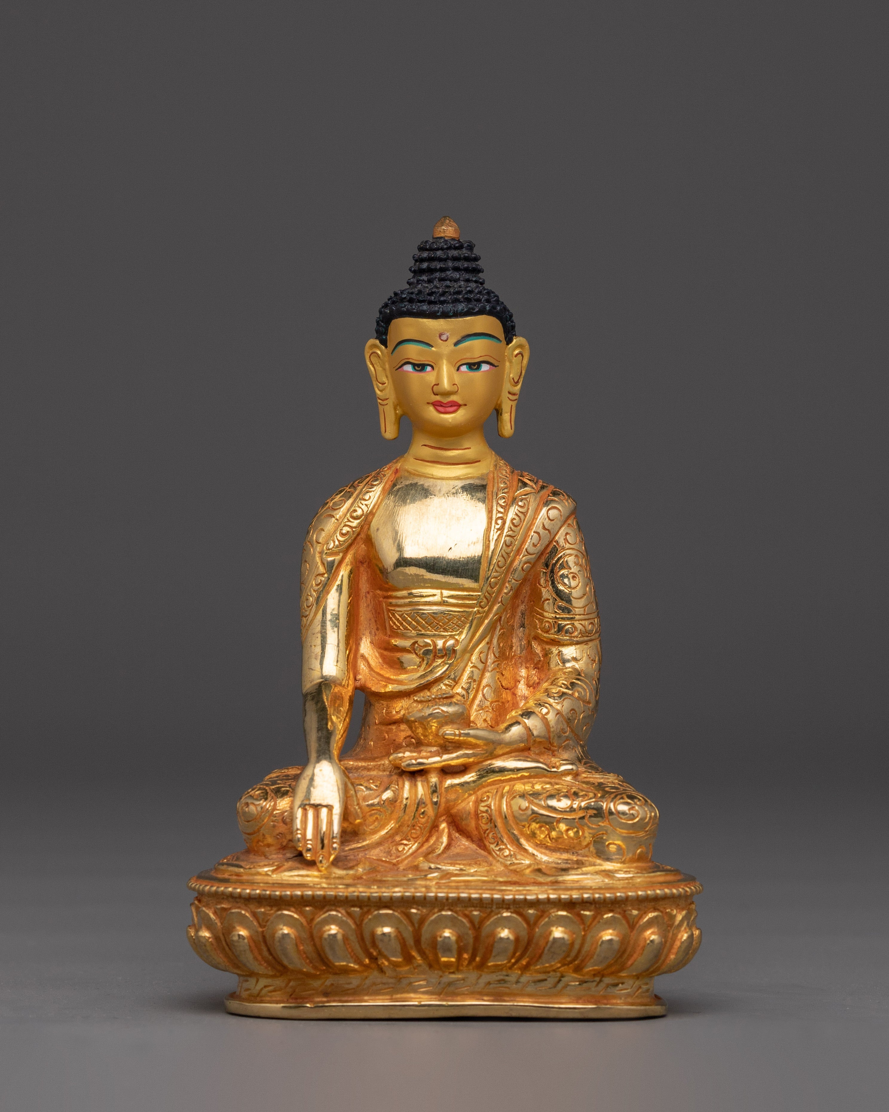 Golden First Buddha Shakyamuni Artwork