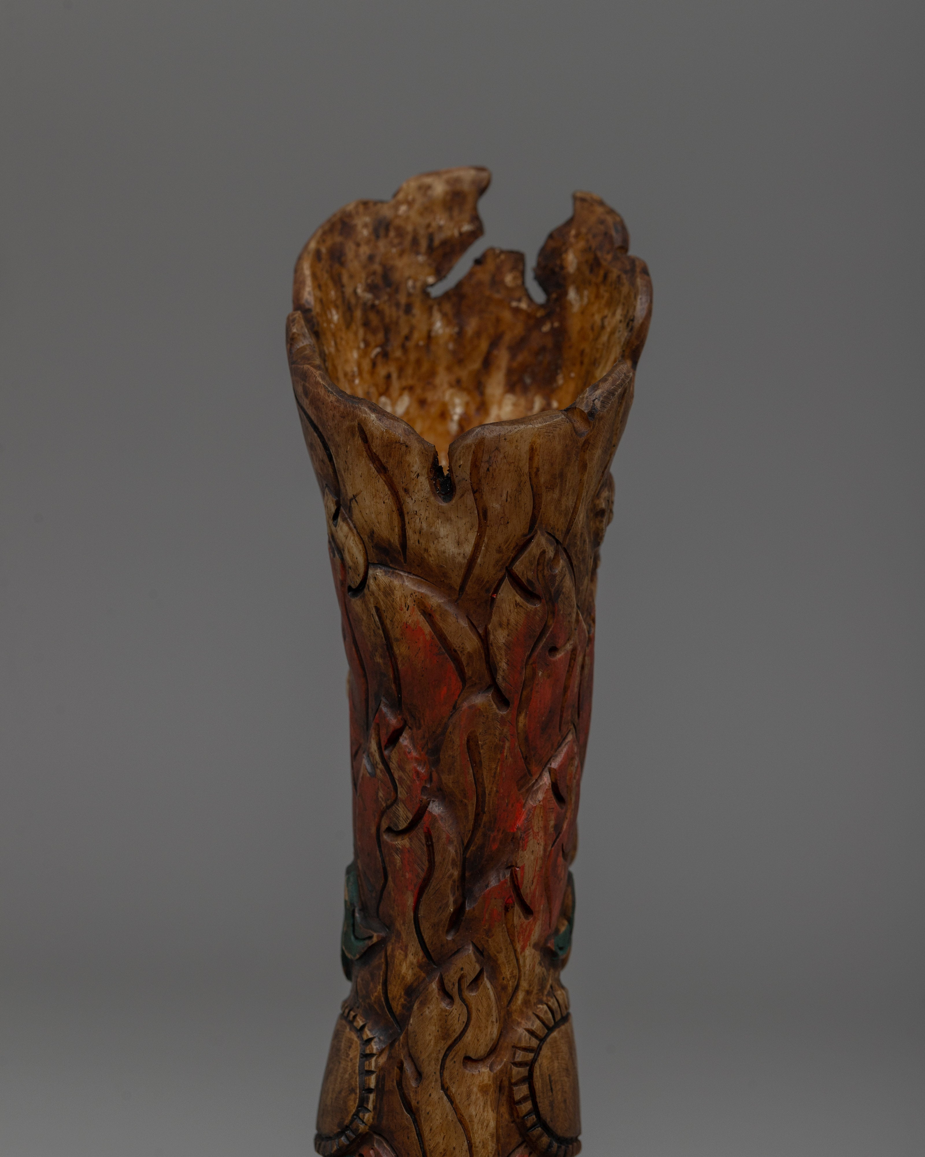 Handcrafted Mahakala Protector Statue | Guardian Deity of Tibetan Buddhism