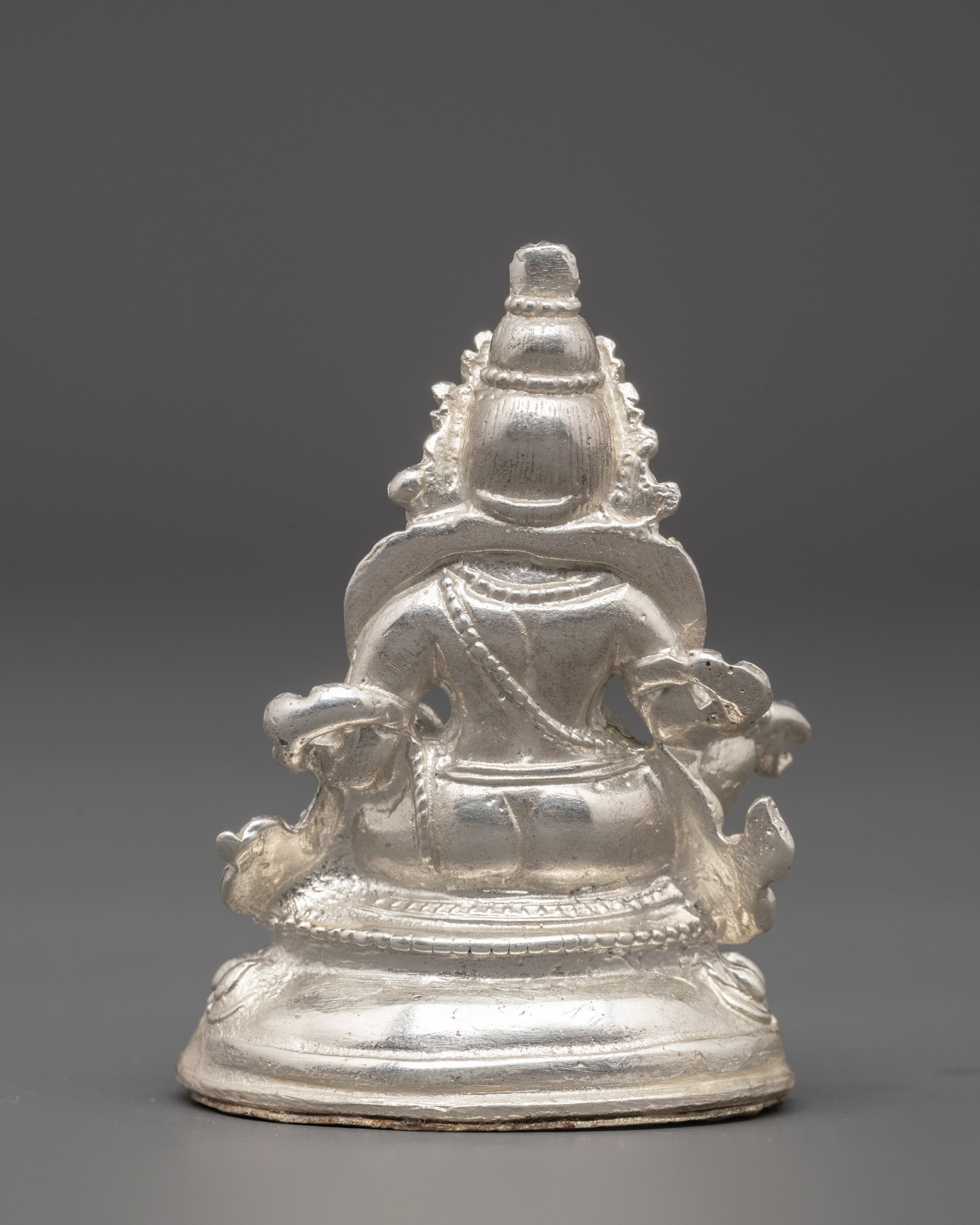Tibetan Dzambhala Wealth Deity Statue | God of Prosperity & Abundance