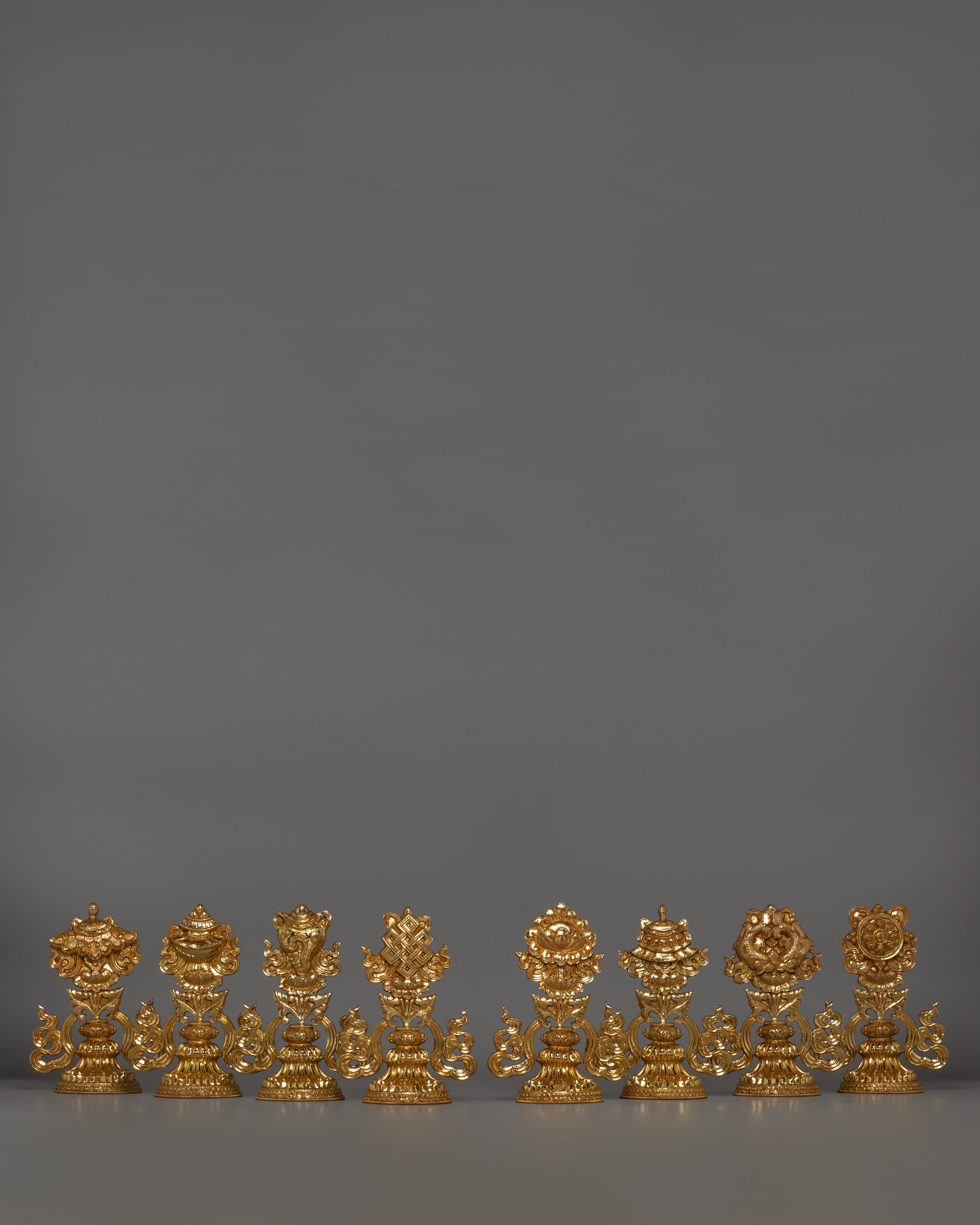 Gold-Plated Auspicious Symbol