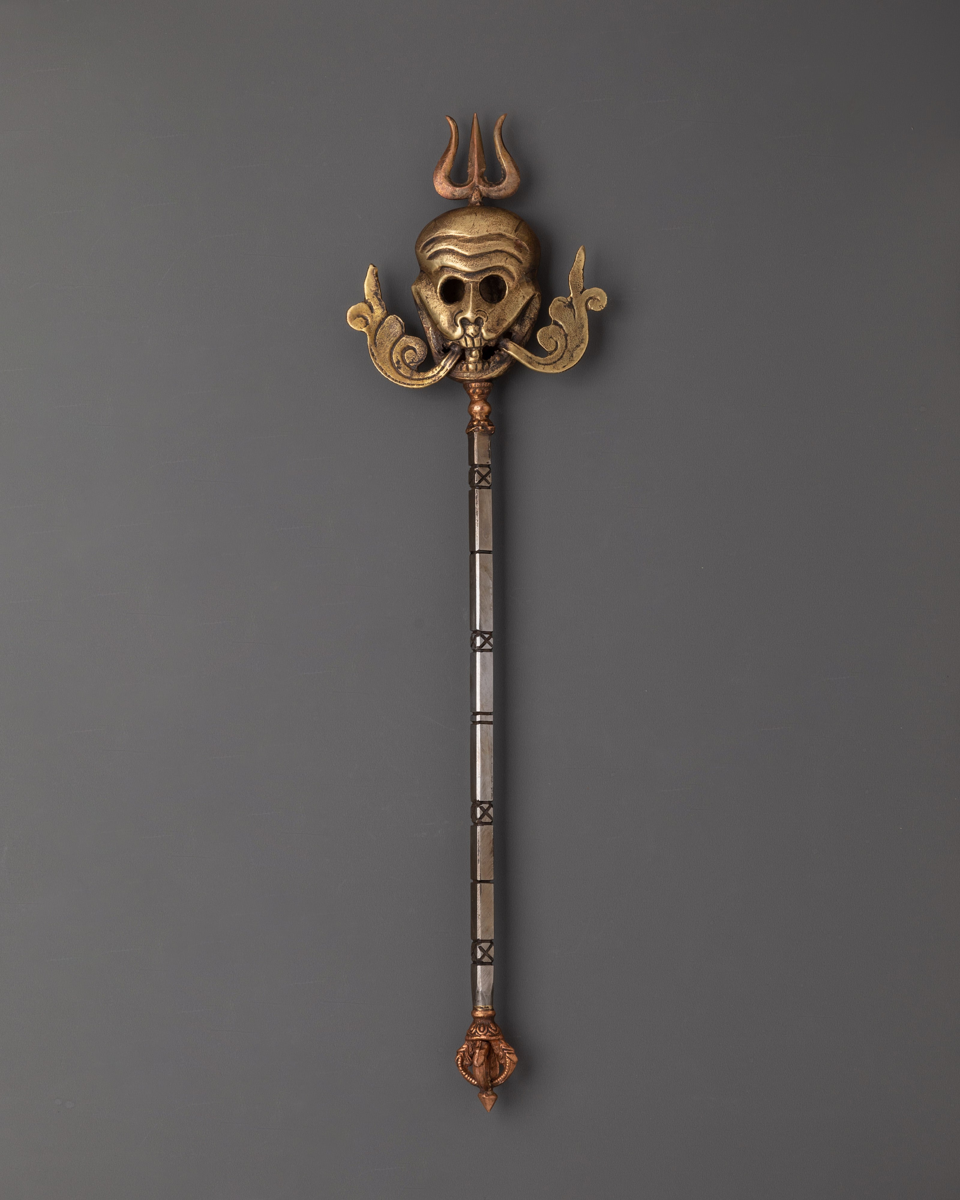 Tibetan Khatvanga Ritual Staff