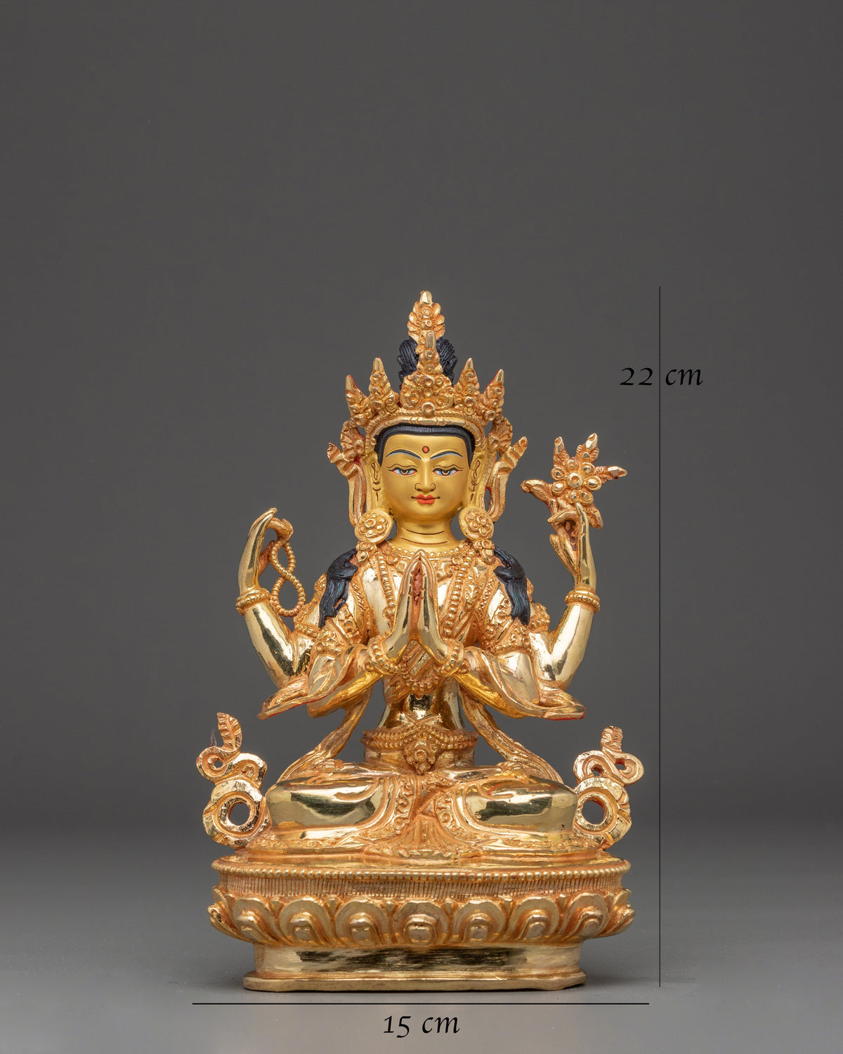 Chenrezig Protector Statue | Tibetan Symbol Of Compassion