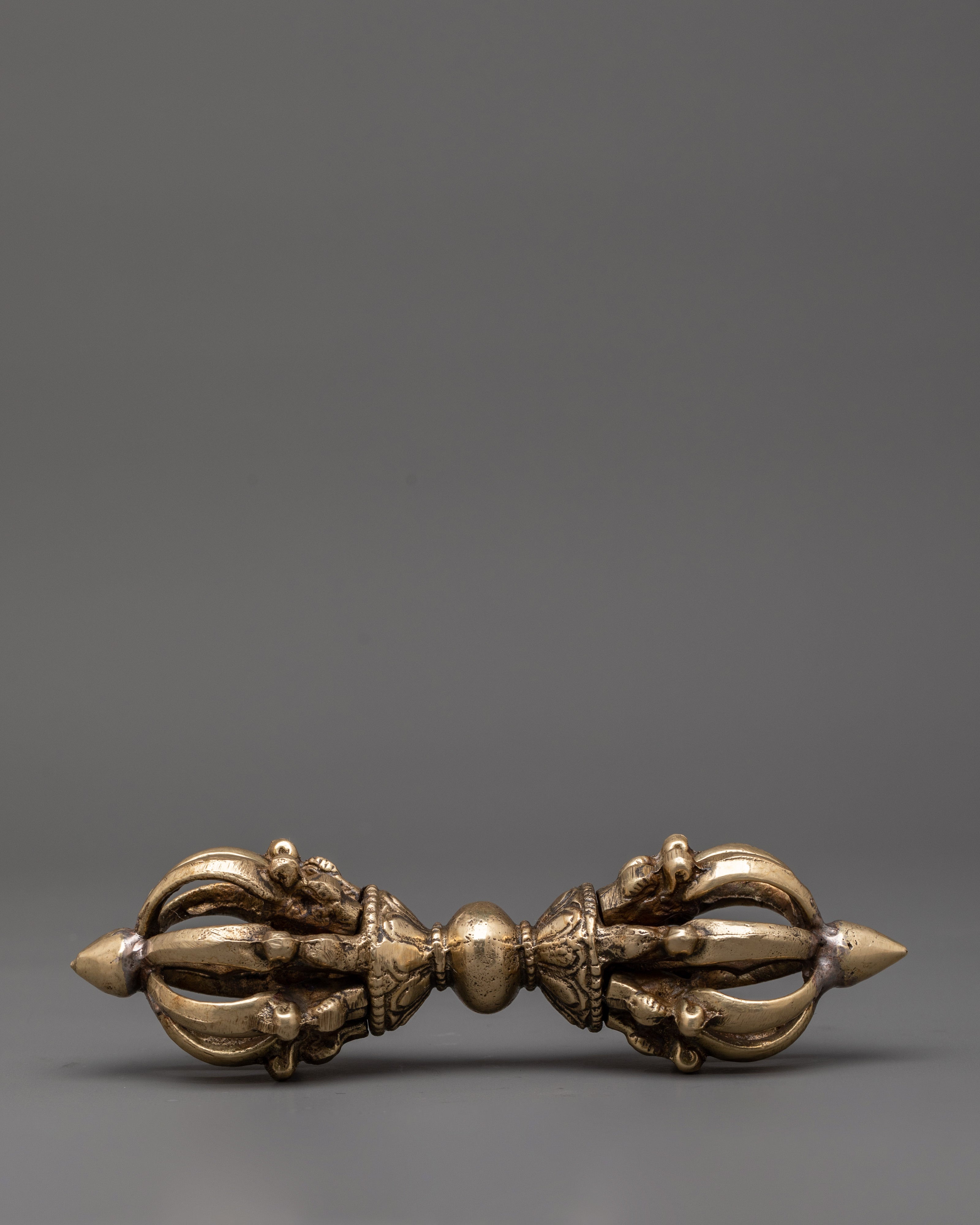 Sacred brass Vajra Dorje