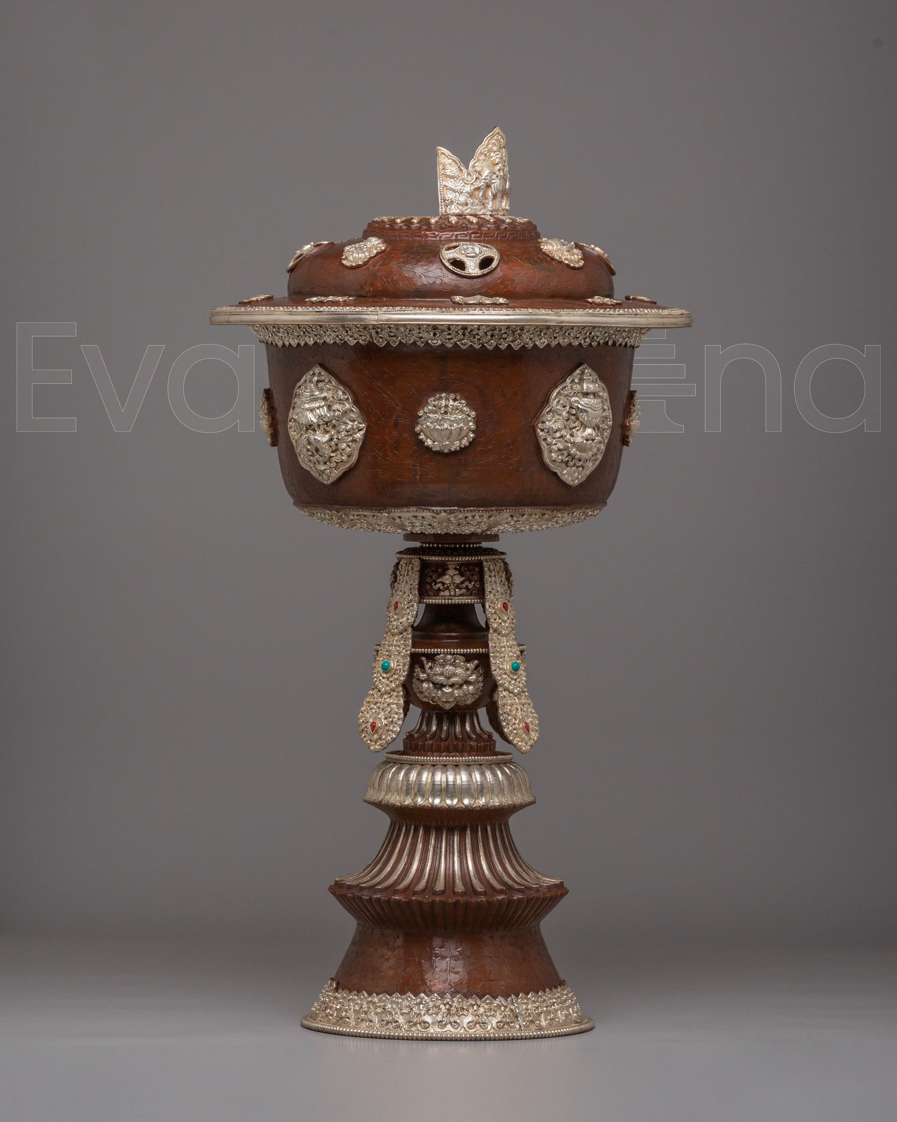 Sacred Tibetan Light Butter Lamp