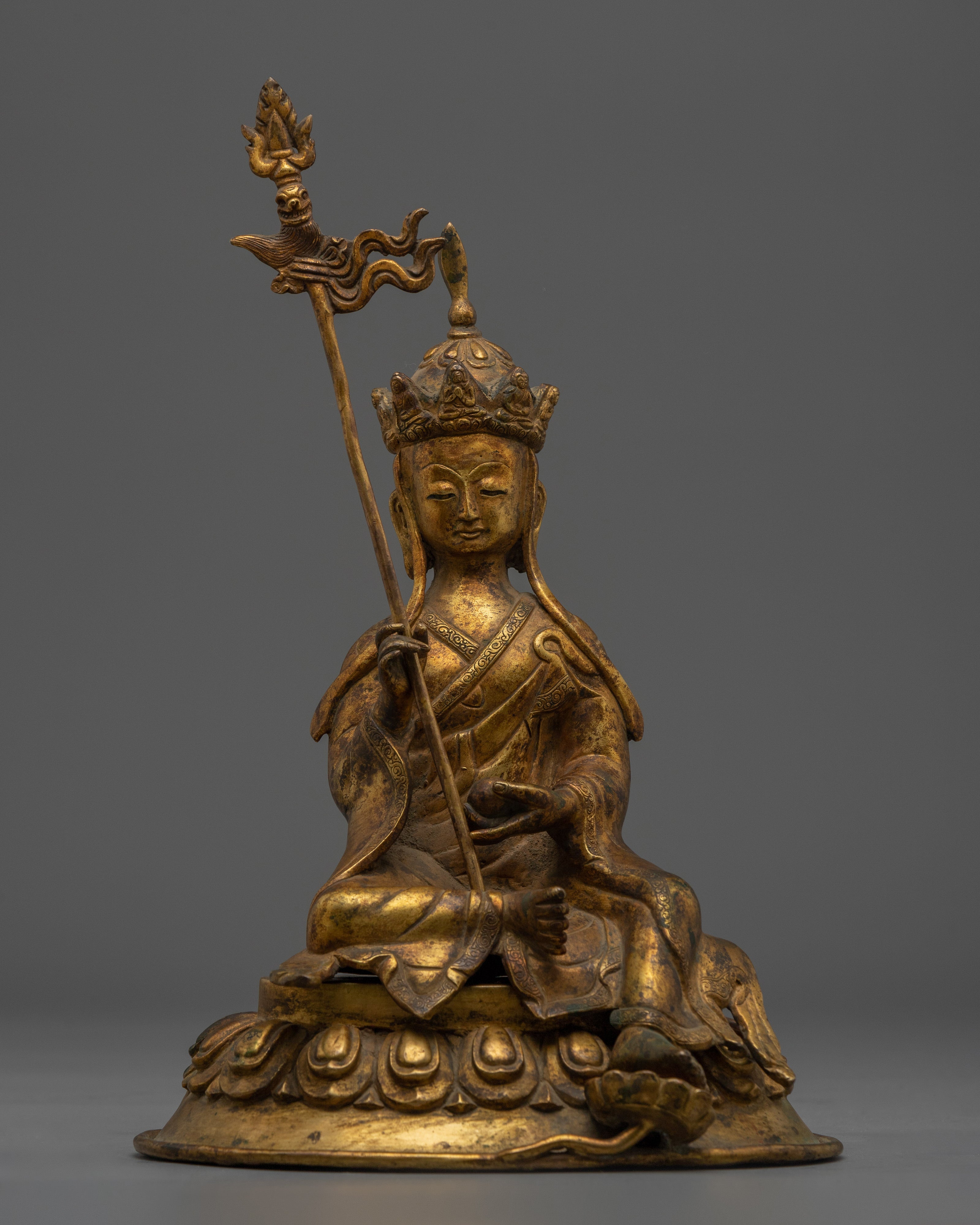 copper-kshitigarbha-statue