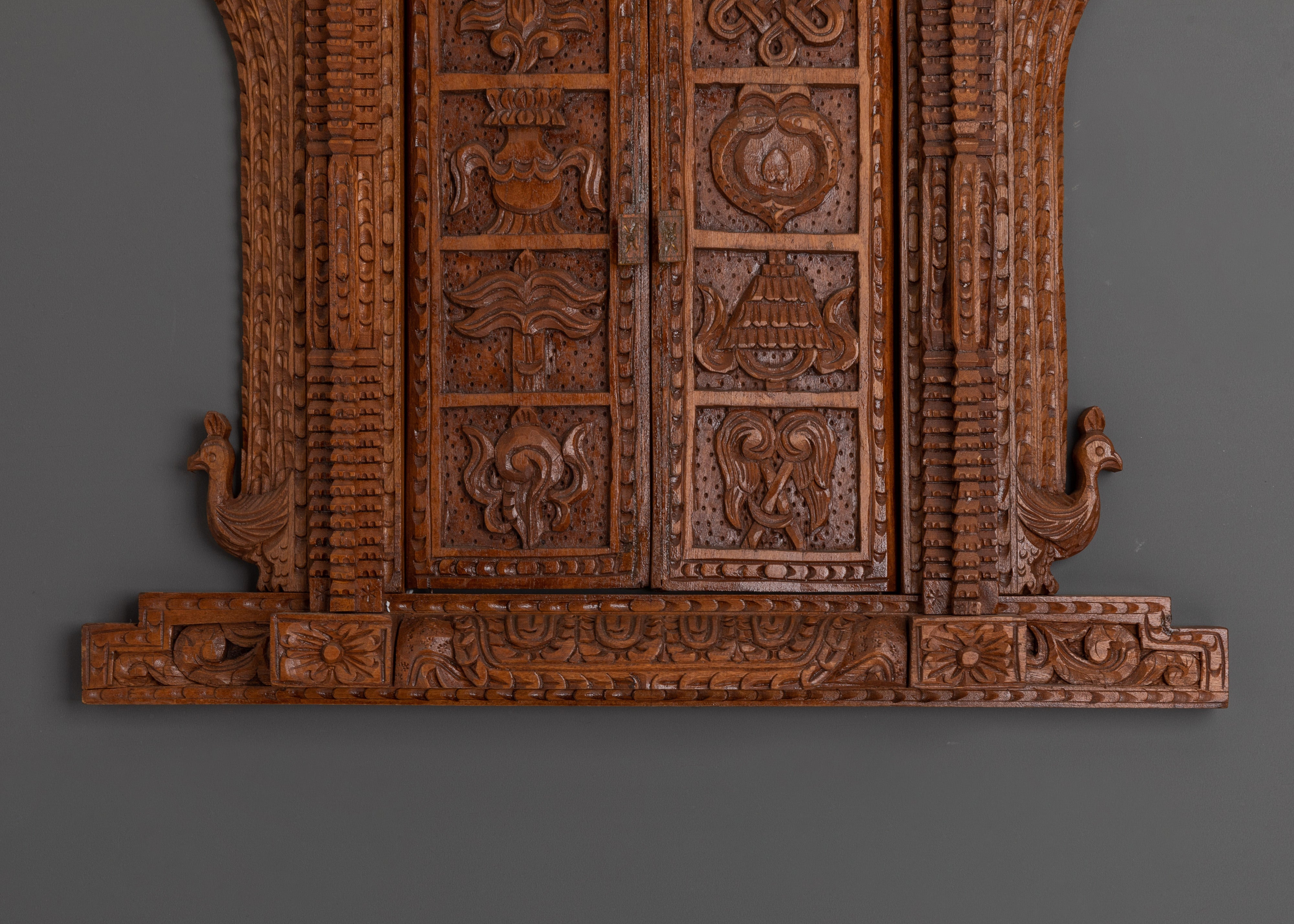 Auspicious Symbol Intricate Design Wall Art