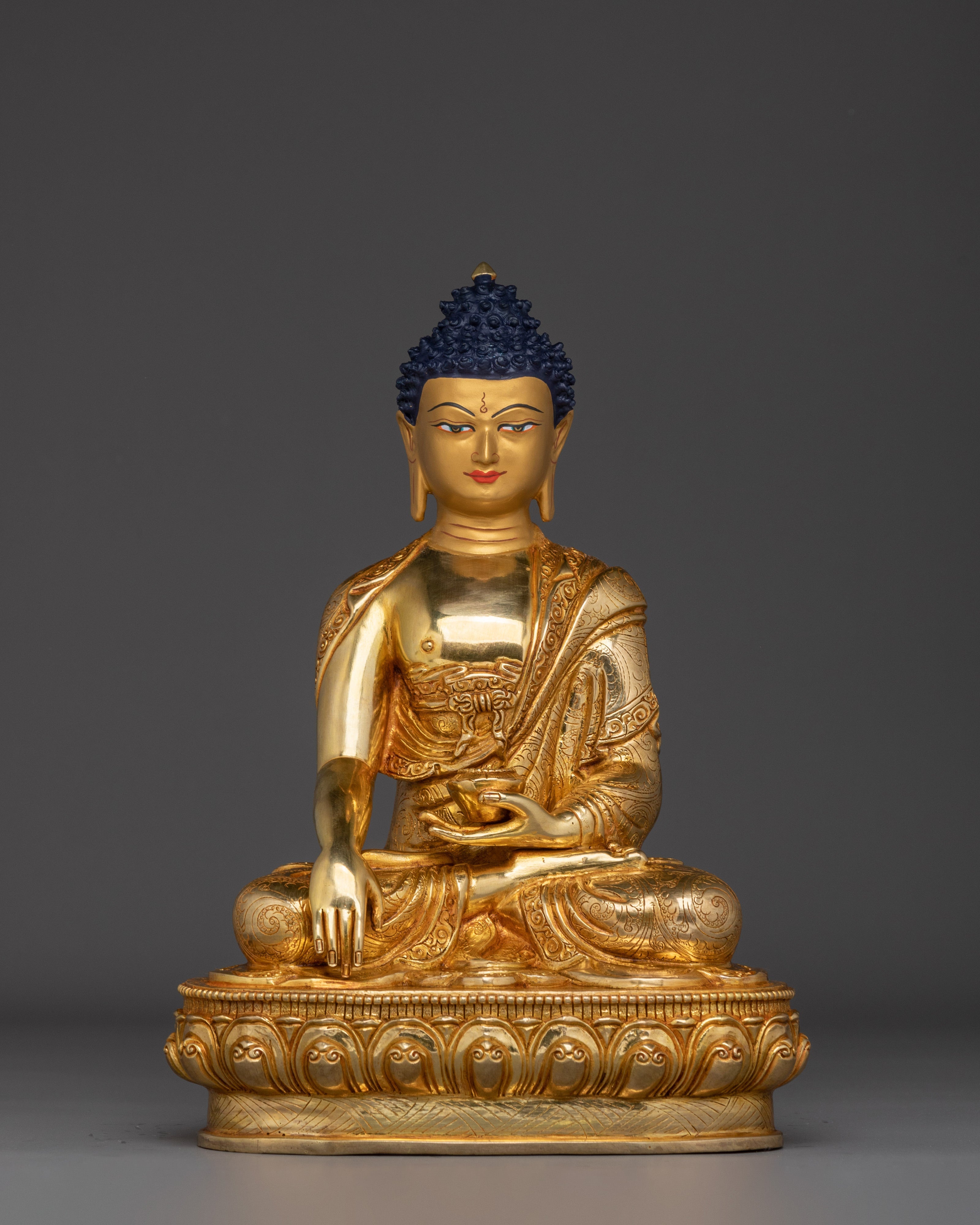 Shakyamuni Buddha Copper Statue for Meditation