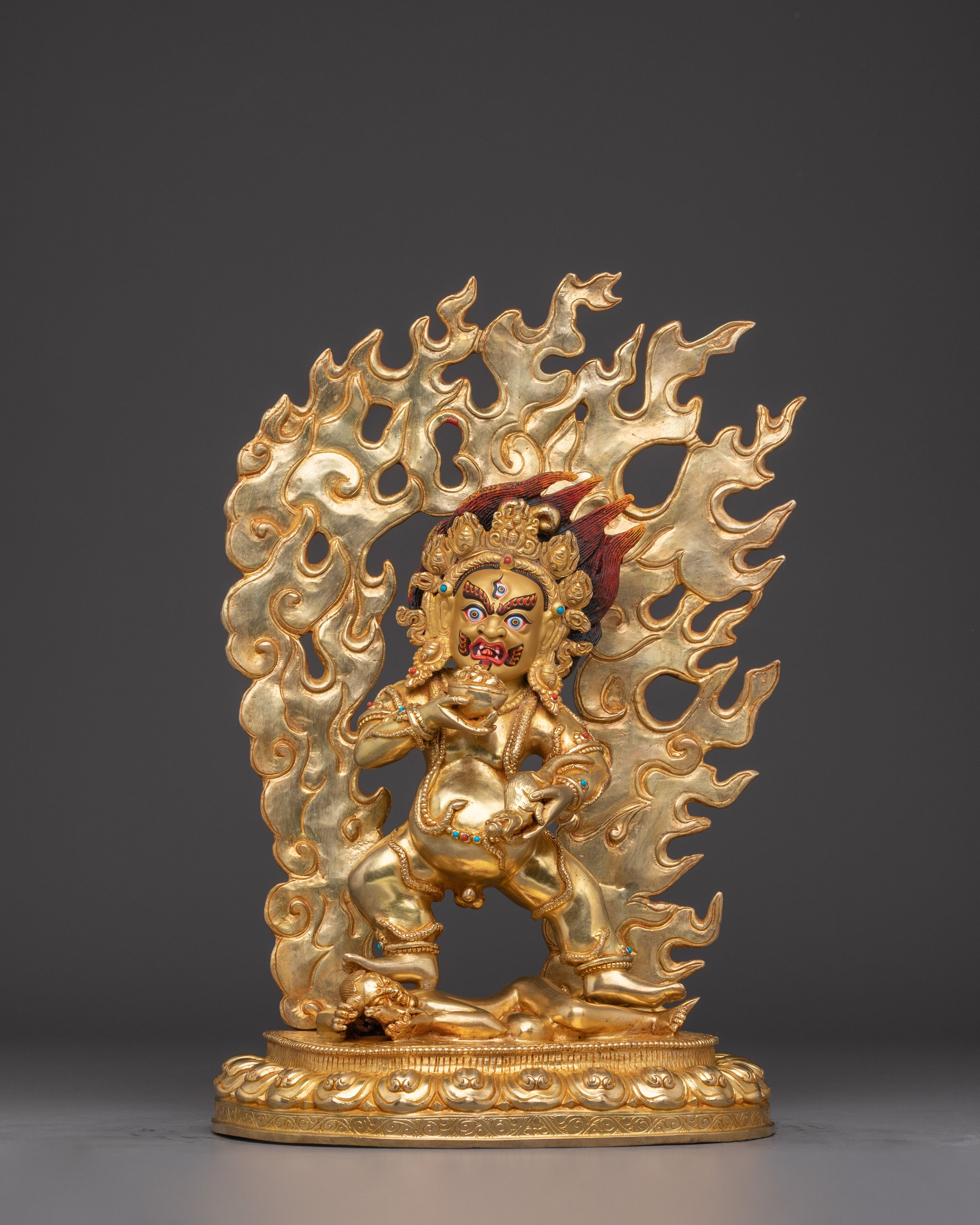 wrathful-black-dzambhala-statue