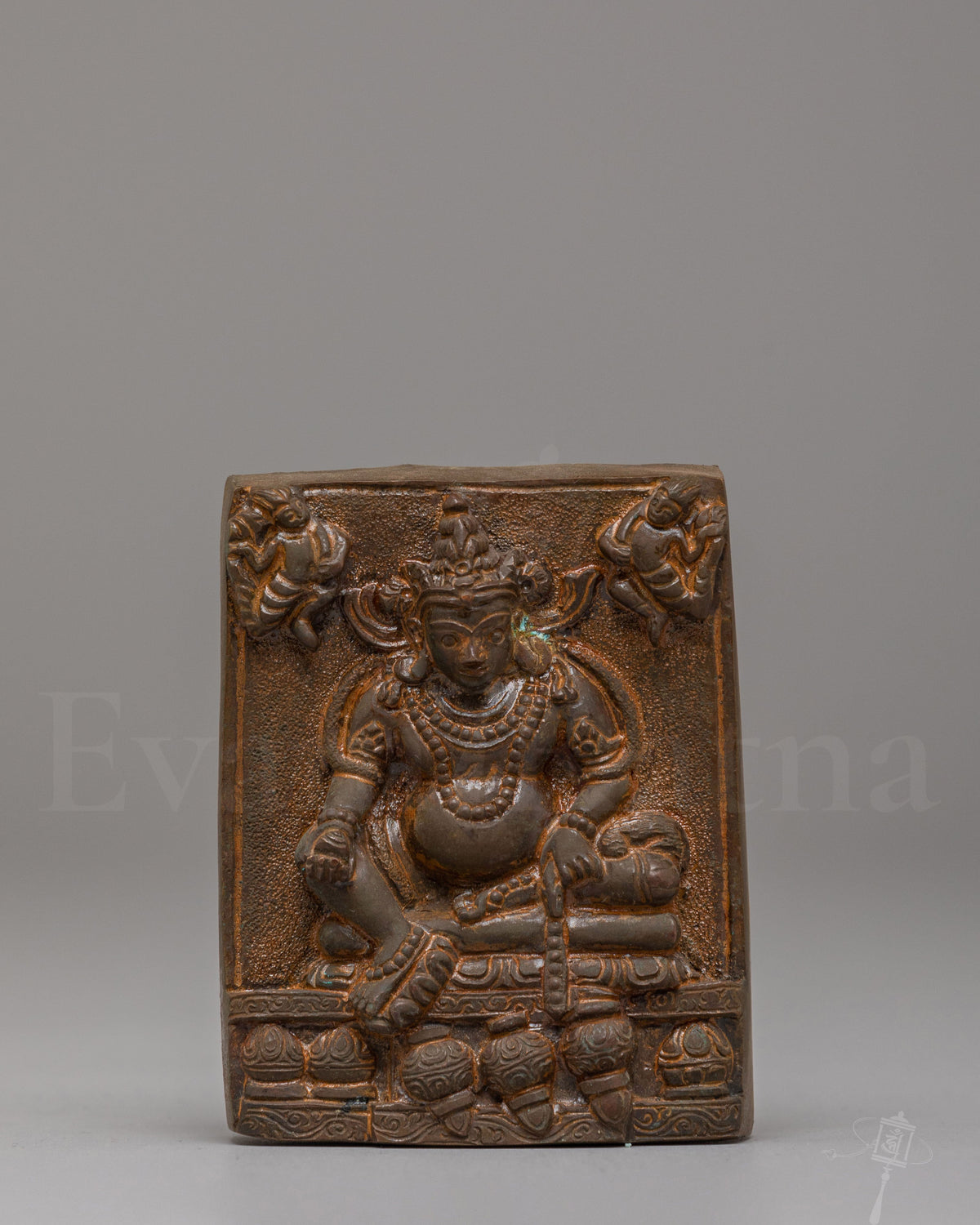 Sacred Dzambhala Buddhist Relief Sculpture