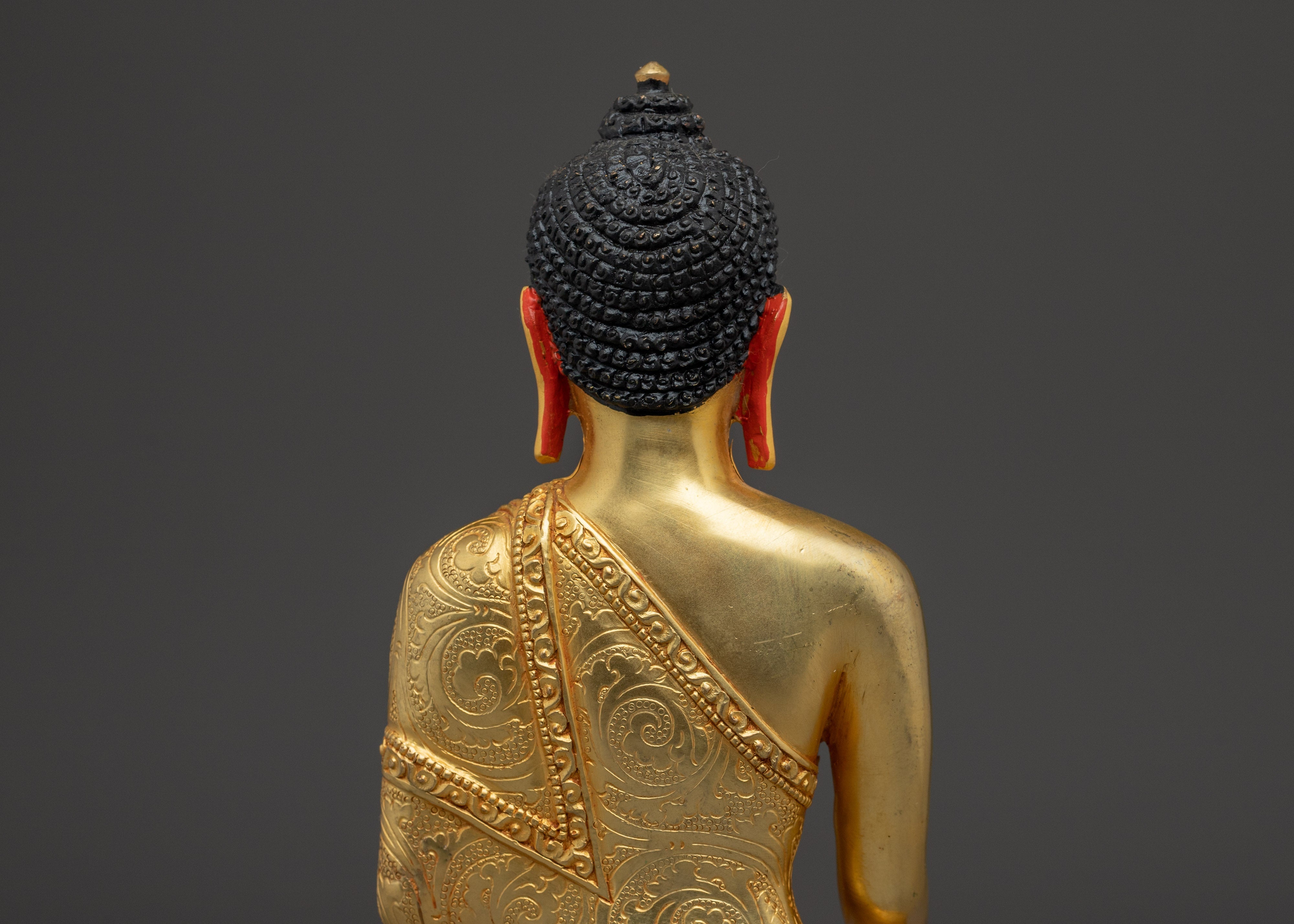 Tibetan Shakyamuni Sculpture | Handcrafted Artwork