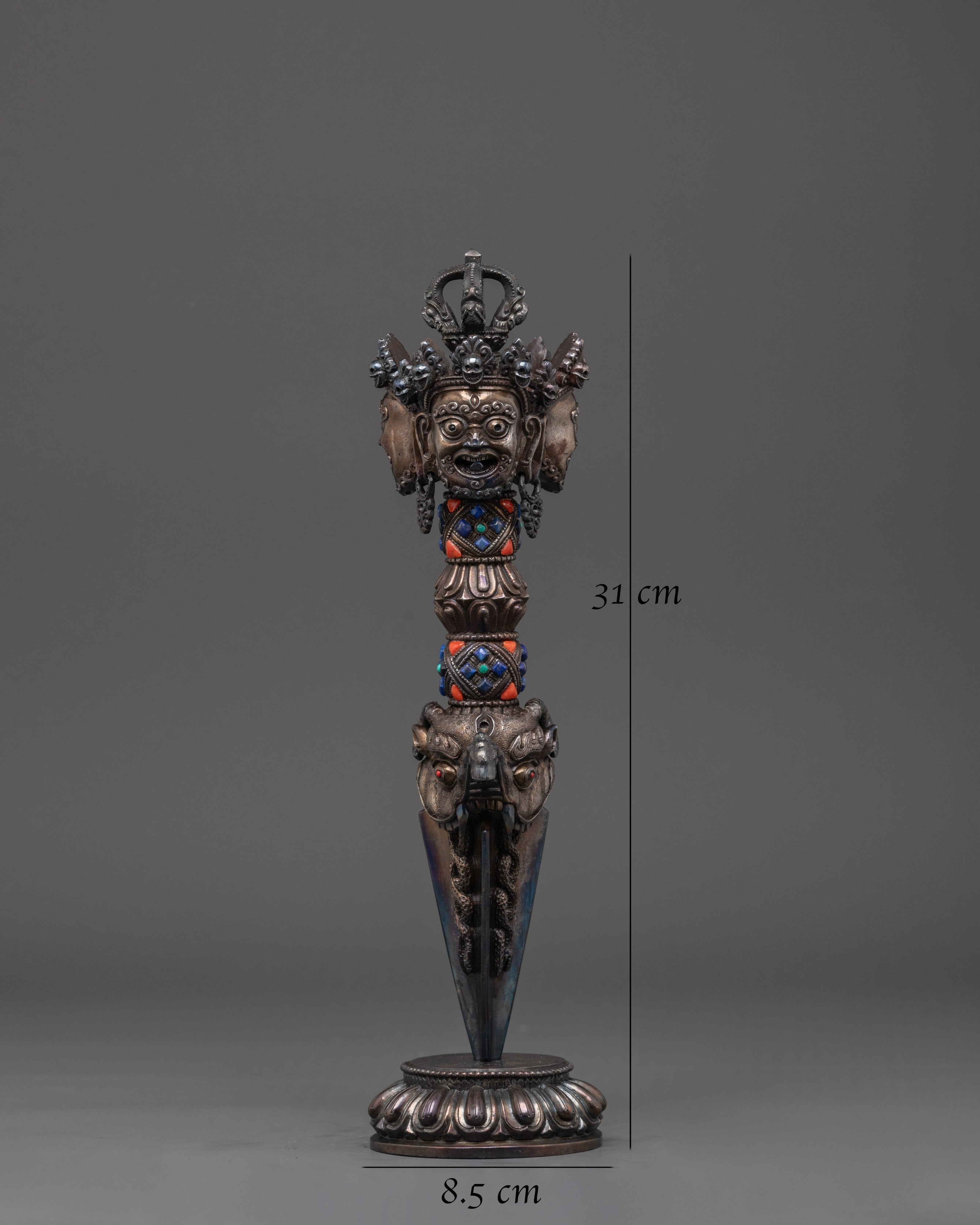 Handcrafted Tantric Phurba Dagger | Powerful Spiritual Symbol for Transformation