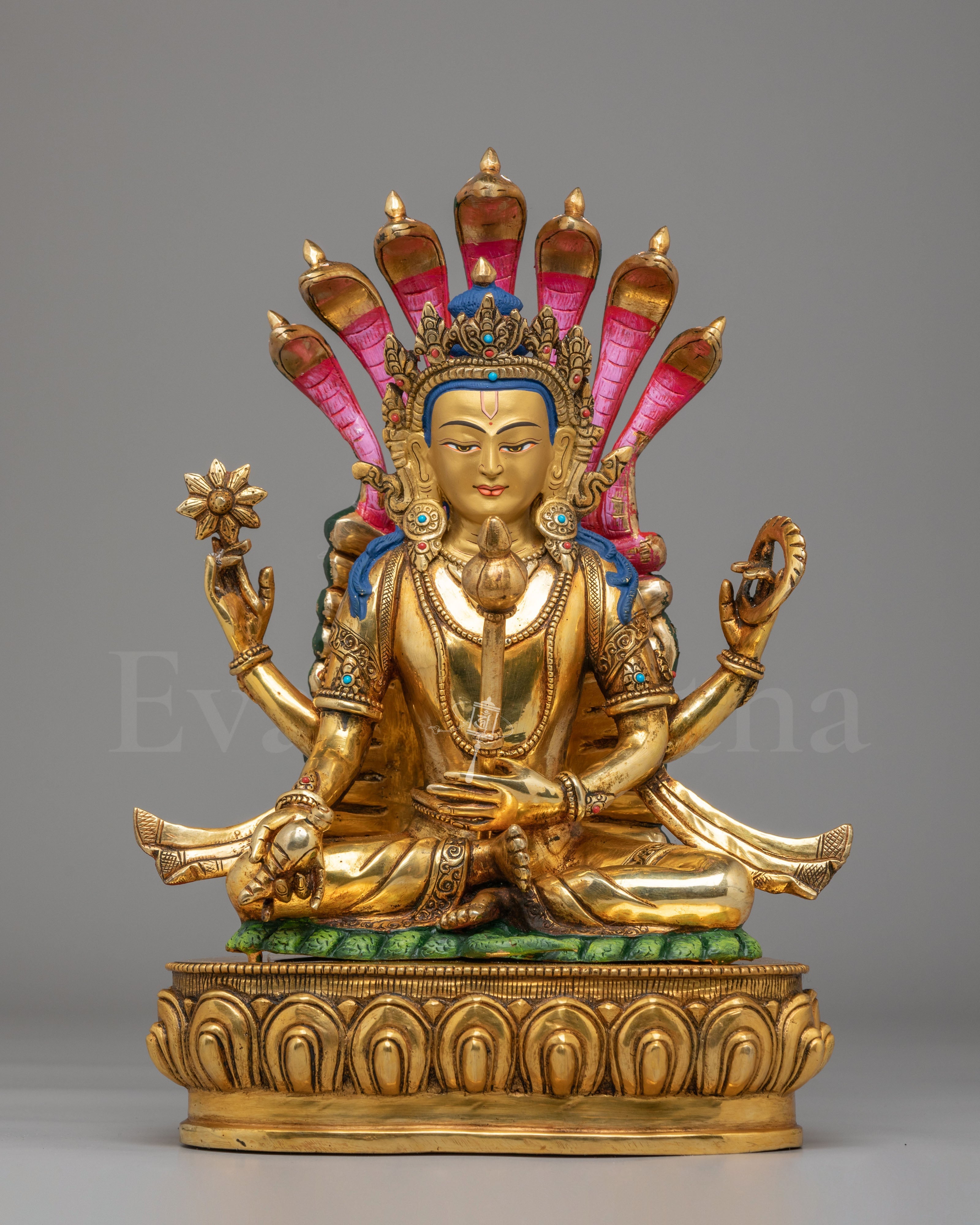 Handcrafted Bishnu Spiritual Figurine