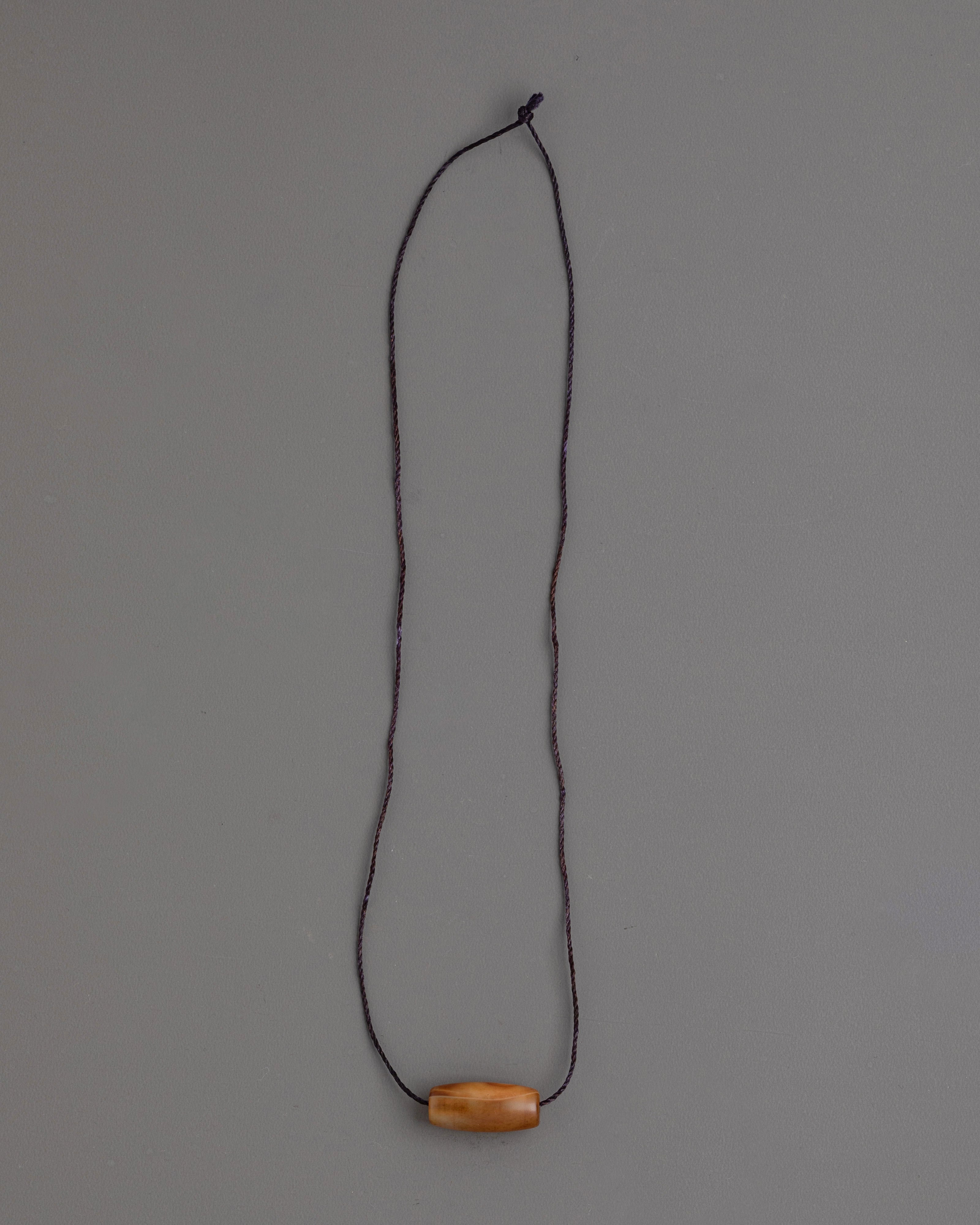 Handcrafted Wooden Locket | Sacred Pendant for Meditation