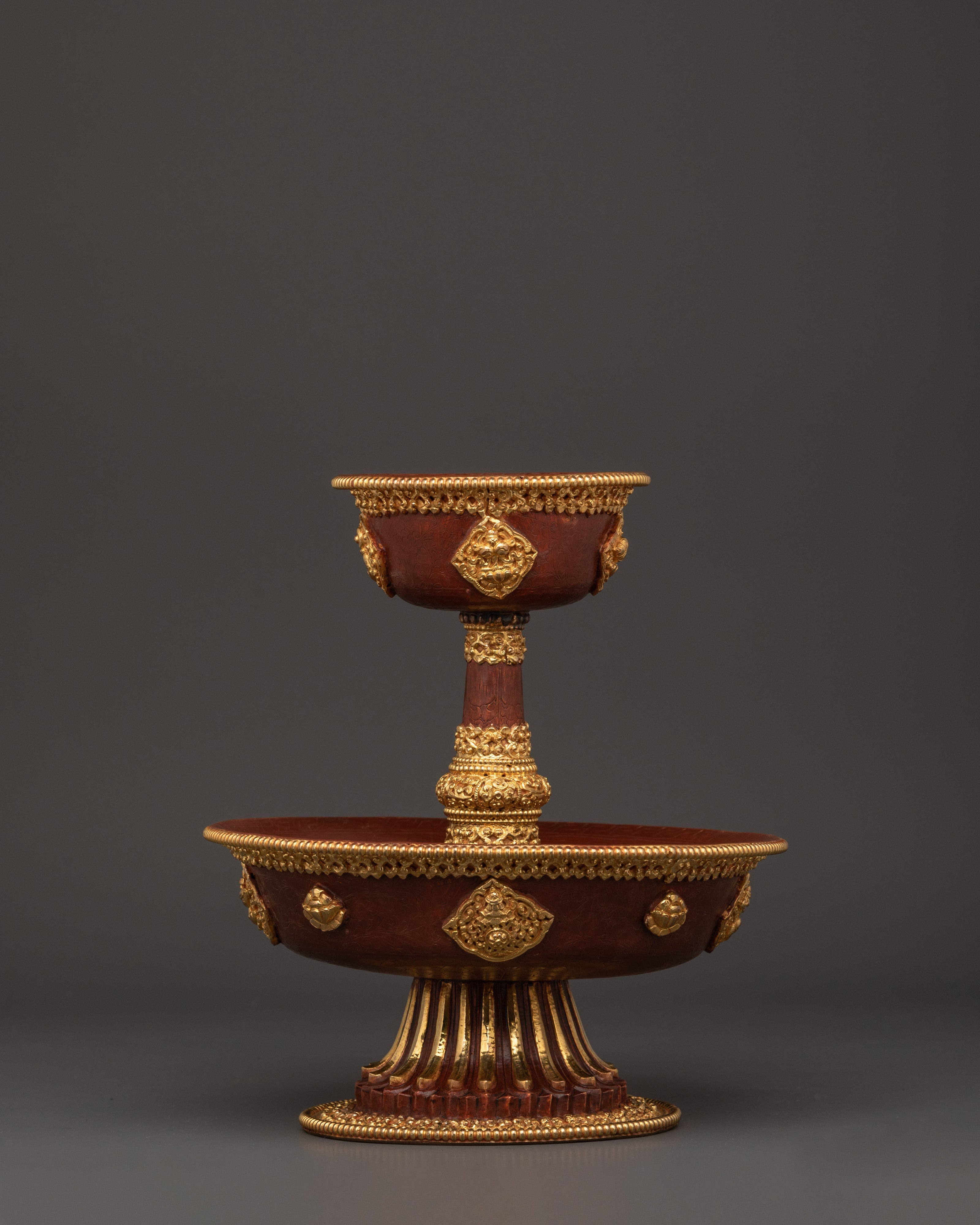 Himalayan ceremonial serkyem set