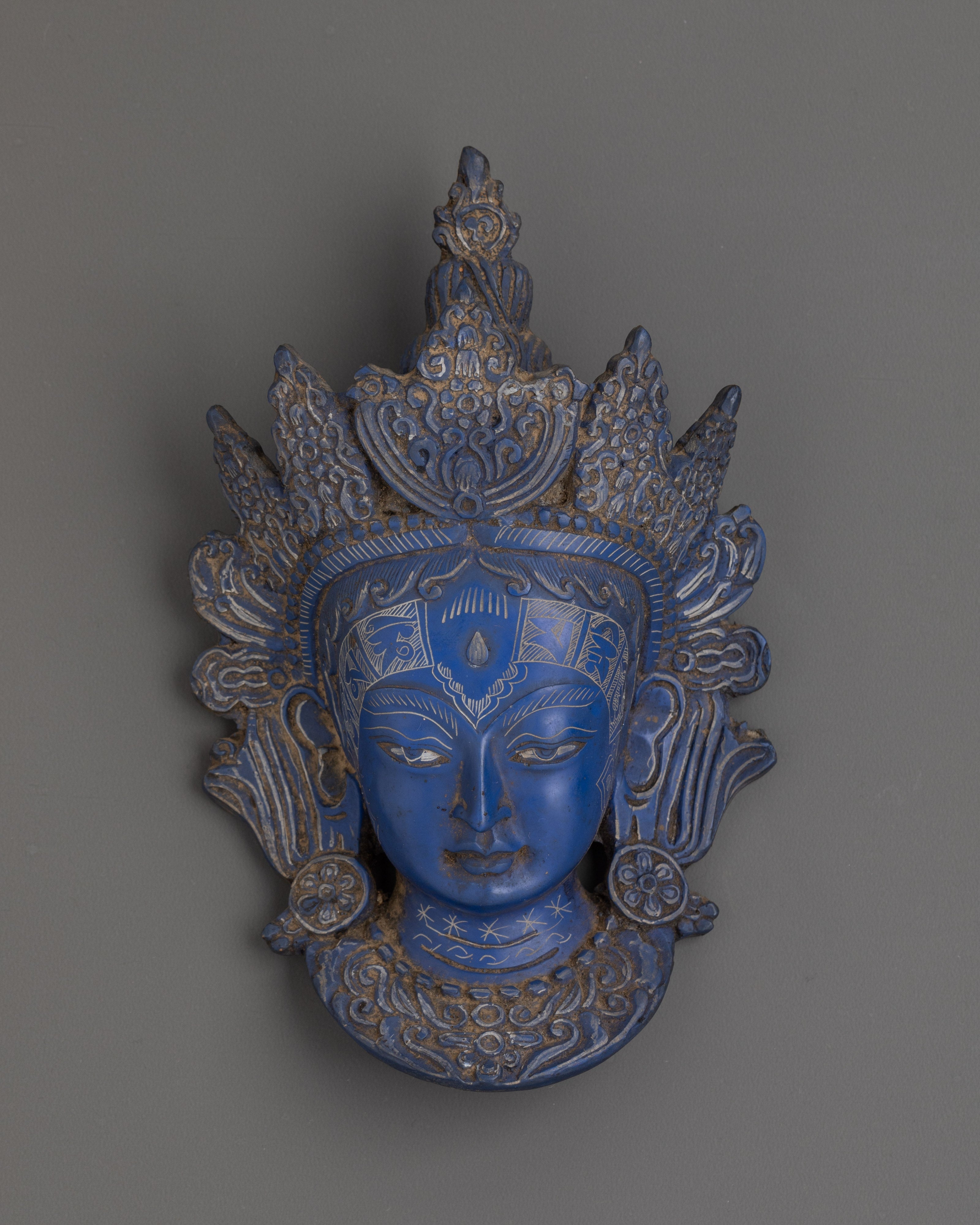 Buddhist protector mask Wall Hanging