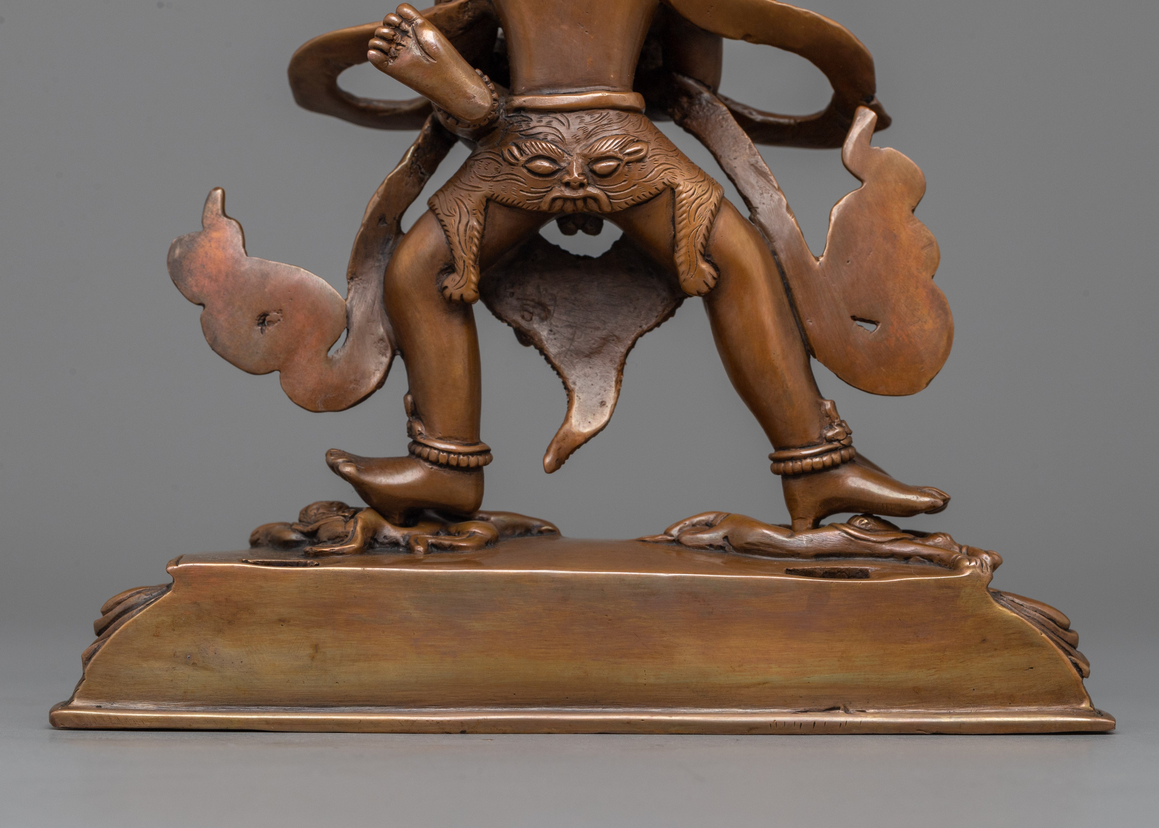Chakra Sambhara Sculpture | Oxidized Copper Manifestation of Tantric Force