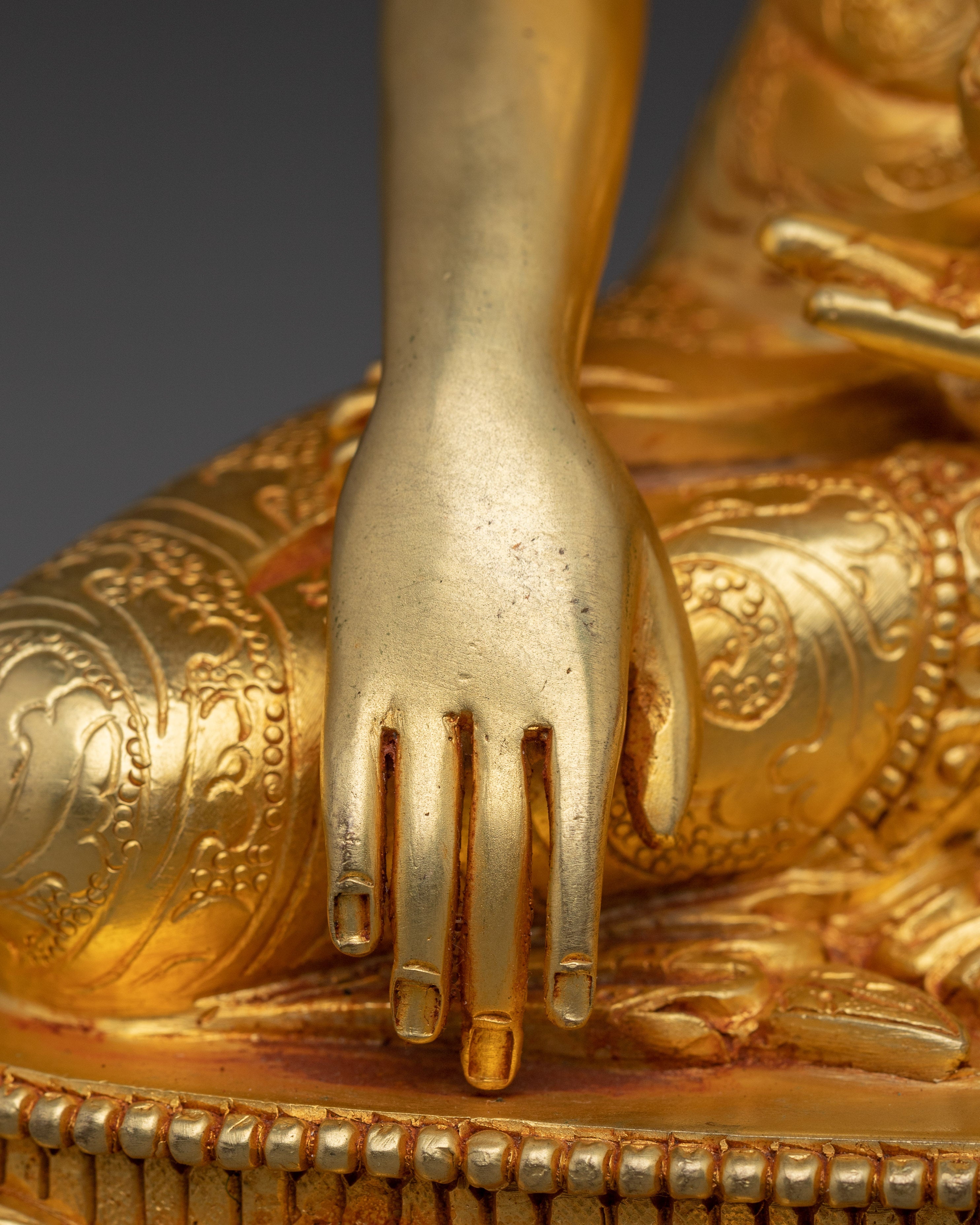 Tibetan Shakyamuni Sculpture | Handcrafted Artwork