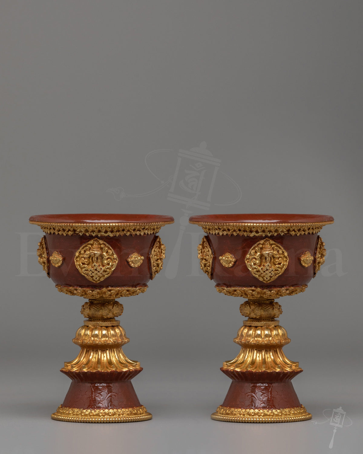 Vajrayana Ritual Butter Lamp Set