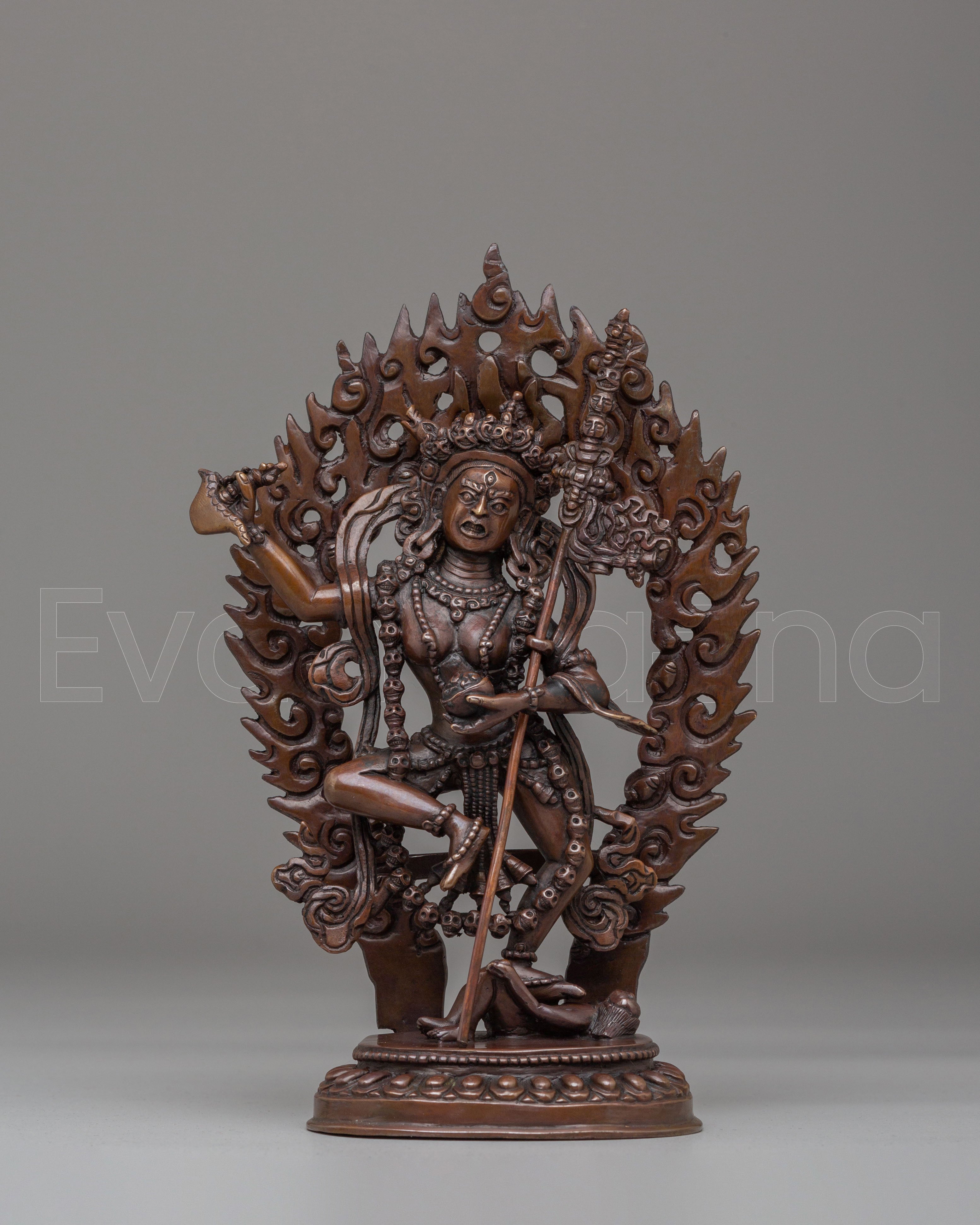 Handcrafted Dorje Phagmo Buddhist Statue | Spiritual Protection Deity