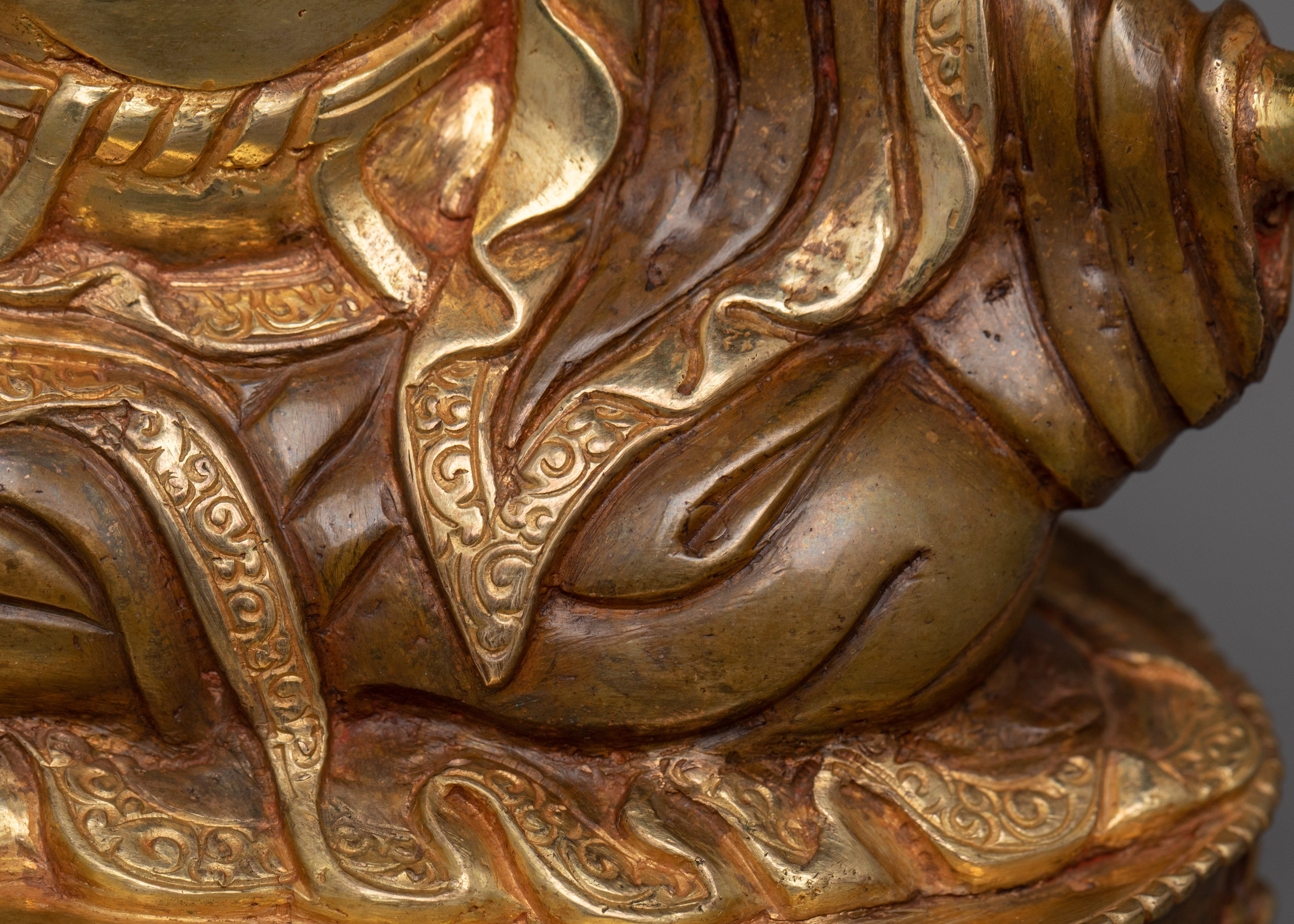 Himalayan Karmapa Figurine | Spiritual Master, Protector and Source of Wisdom