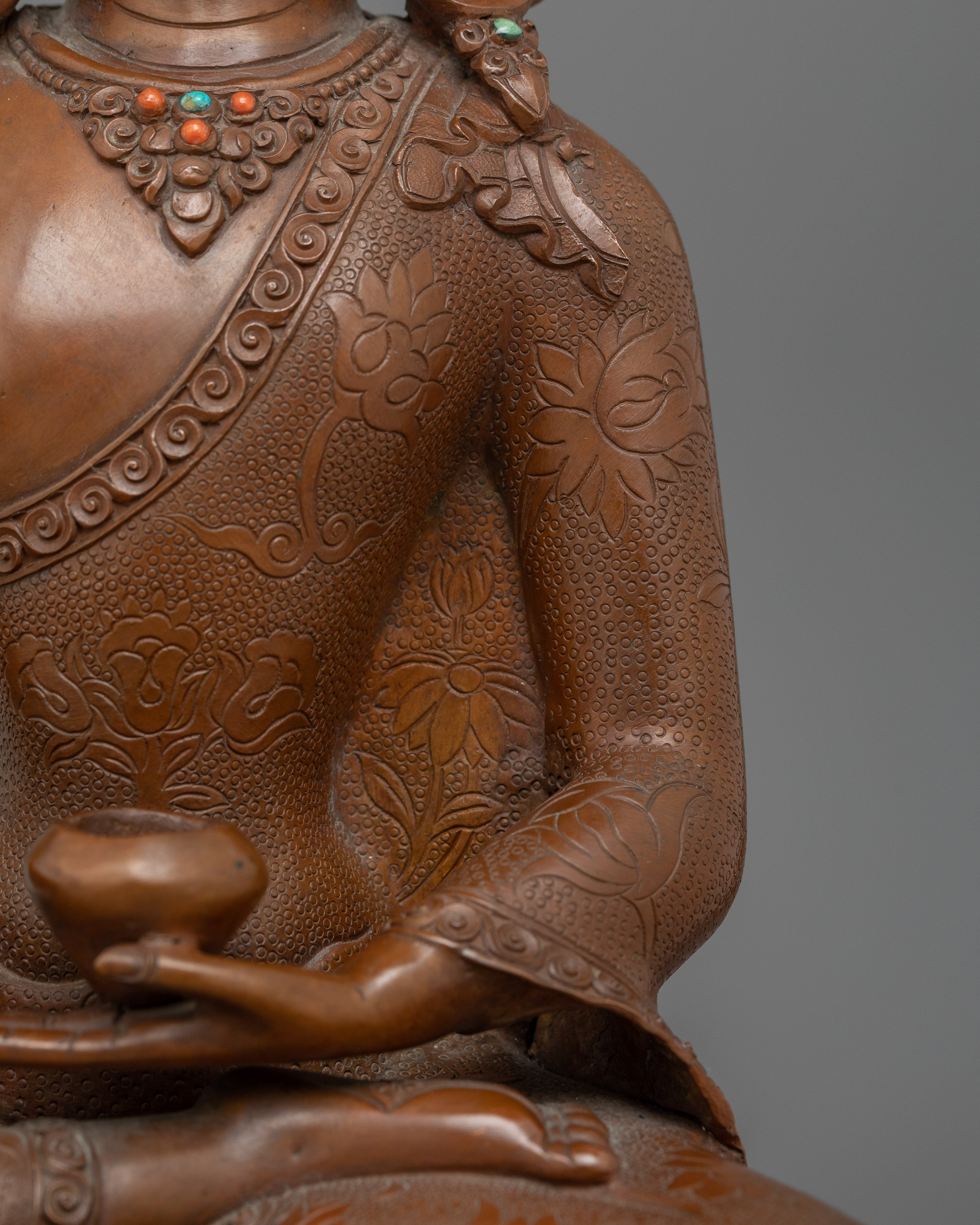 Crowned Siddhartha Gautam Shakyamuni Buddha | Shakyamuni Icon of Serenity and Wisdom