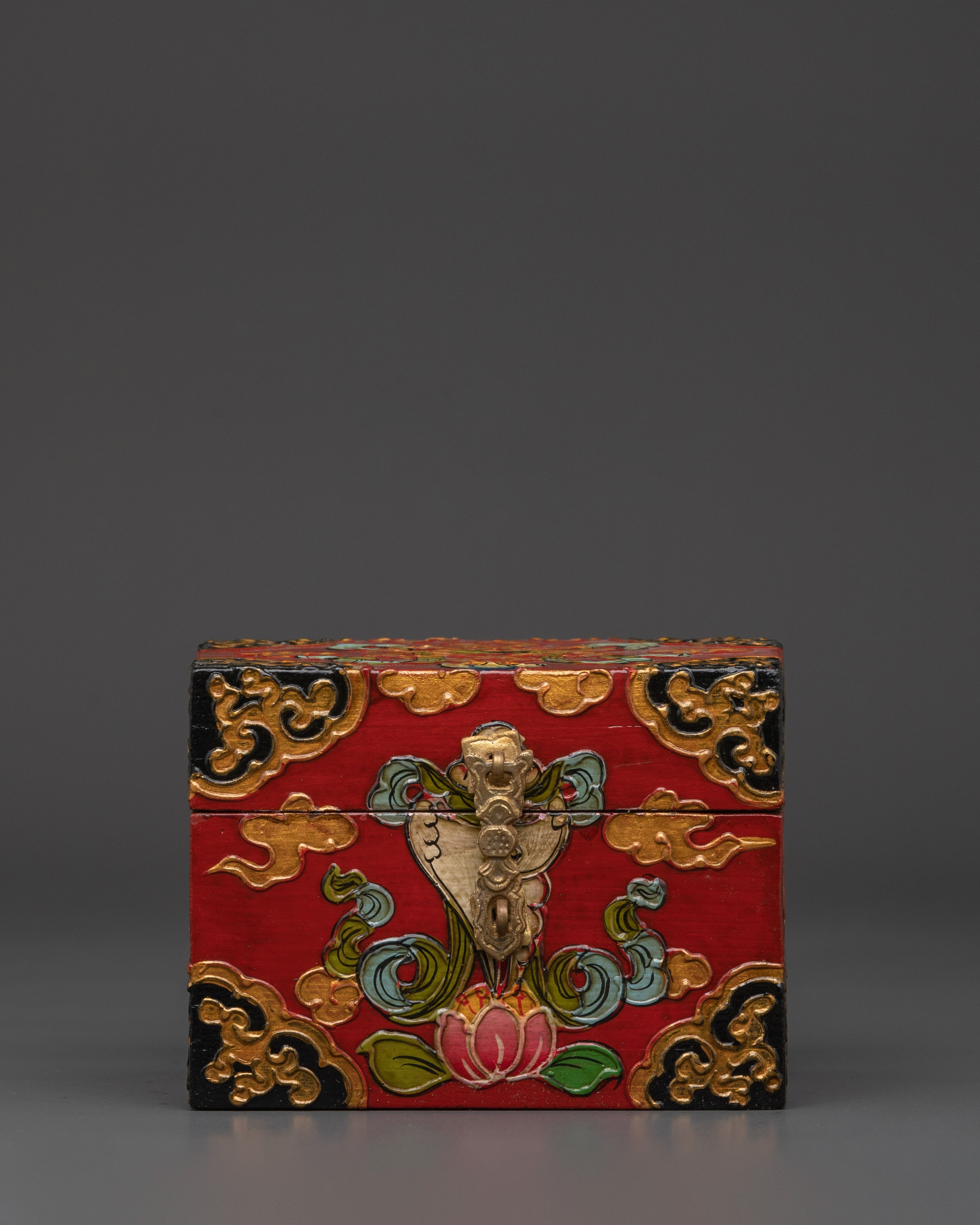 handcrafted-wooden-tibetan-box