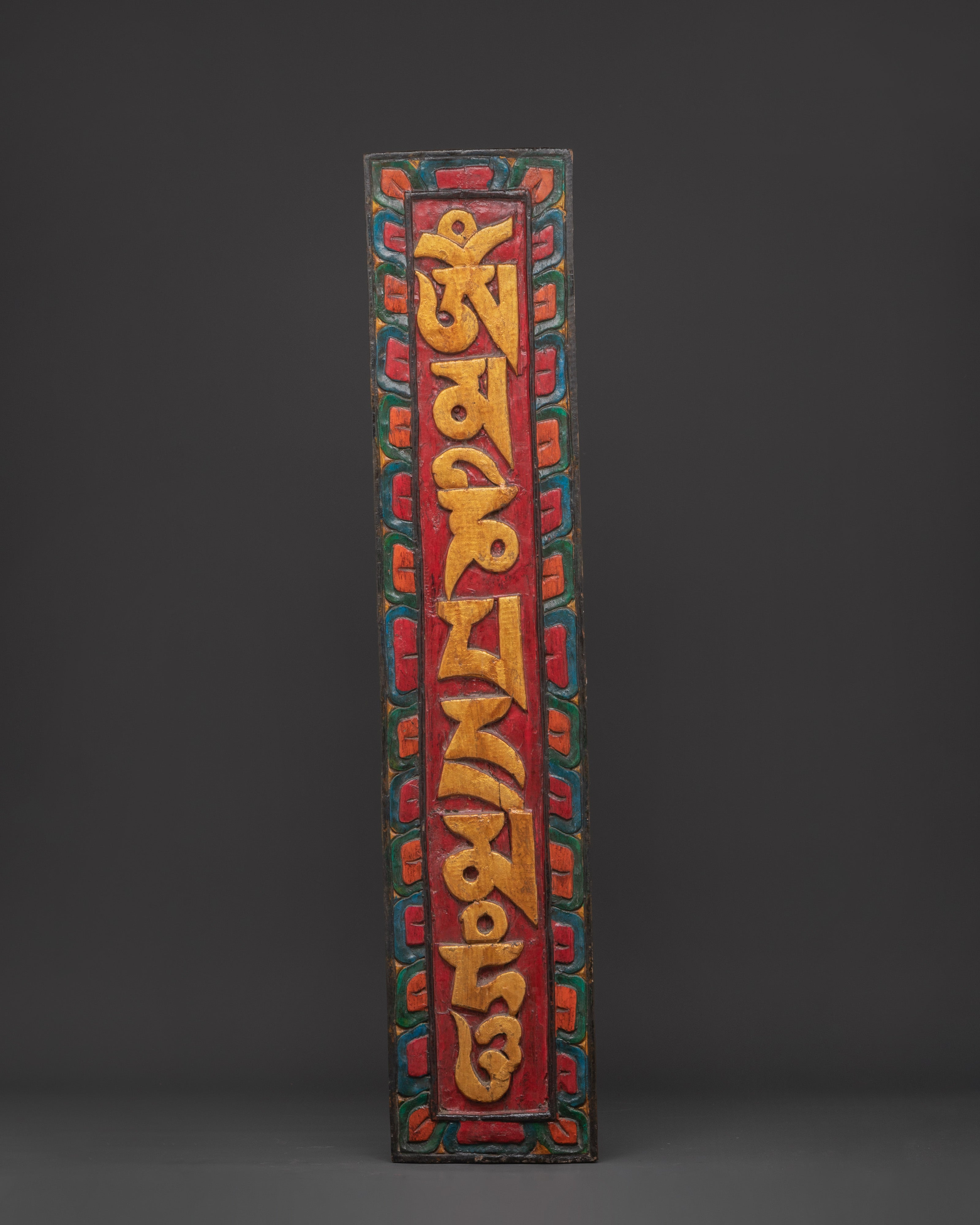 Tibetan Om Mani Padme Hum Wall Hanging