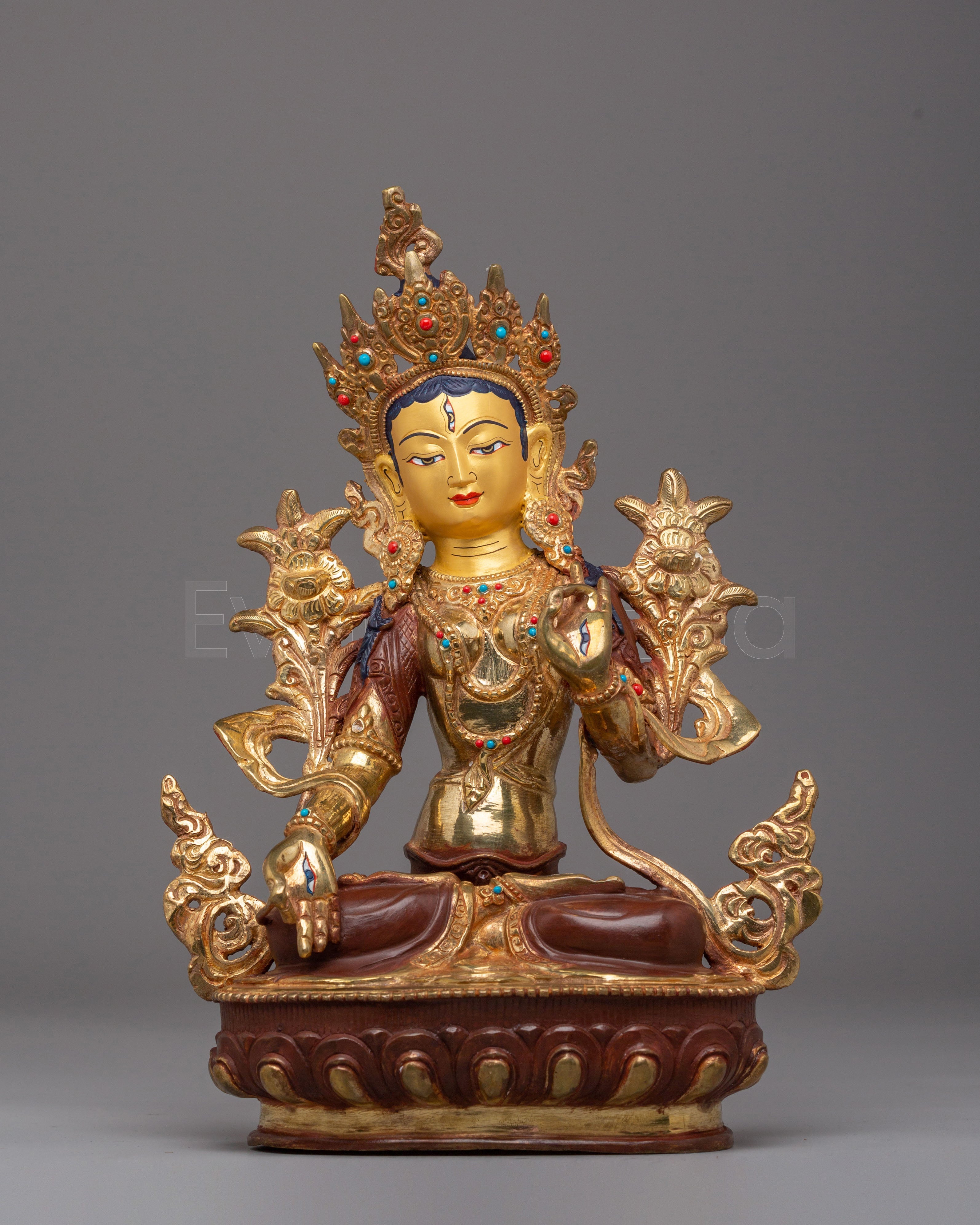 Handmade Traditional White Tara Artwork