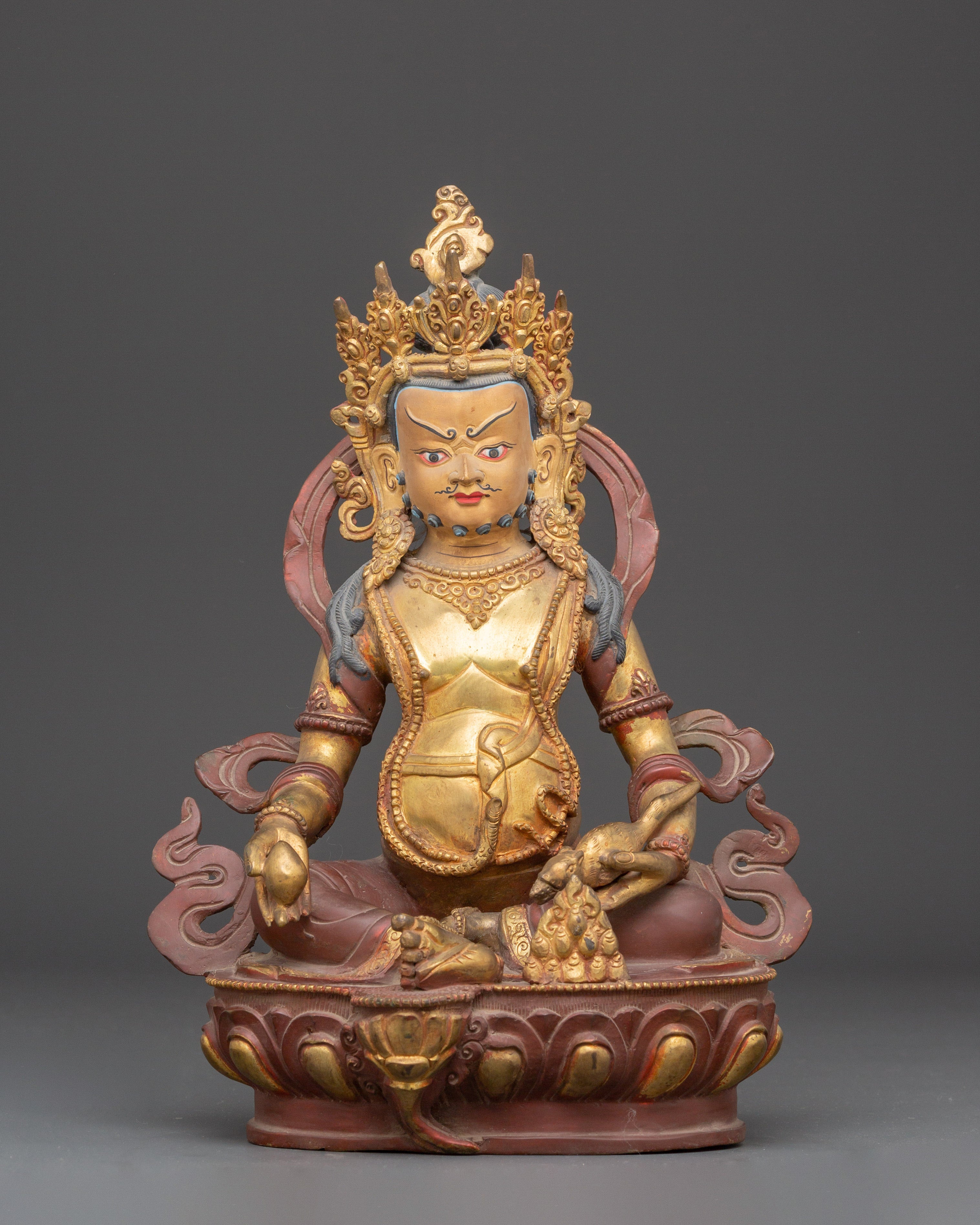 Statue of Buddhist Prosperity, Dzambhala | Tibetan Wealth Deity