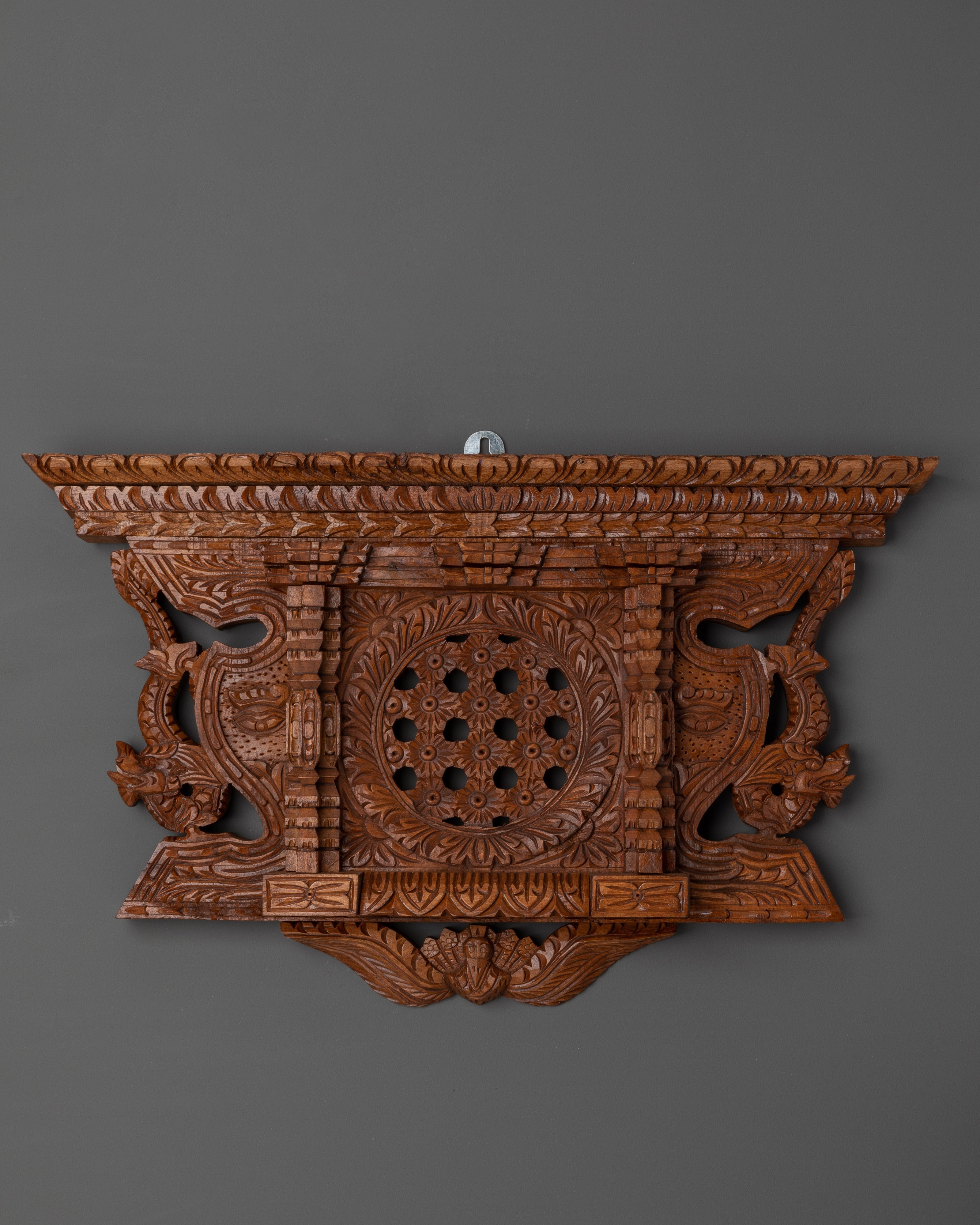 Newari wooden window