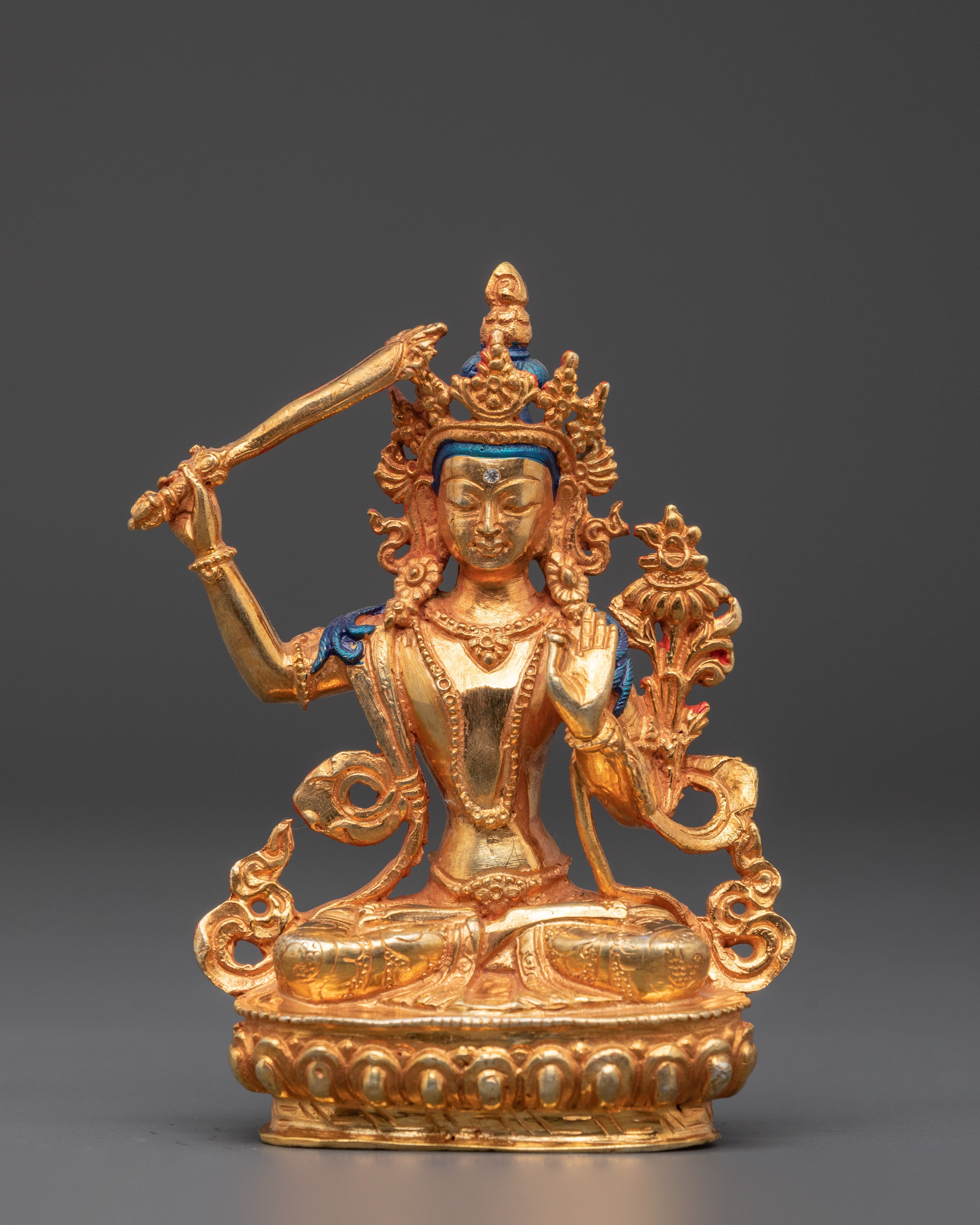Tibetan Buddhist Manjushri | Deity of Wisdom and Enlightenment