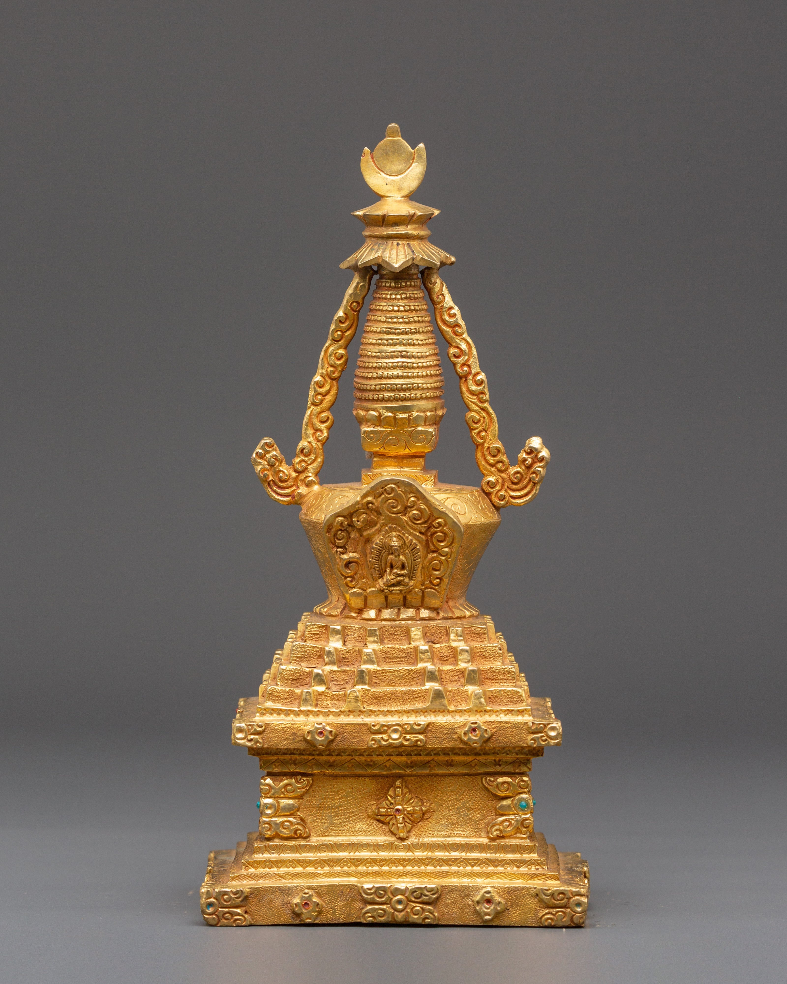 Tibetan Meditation Shrine Stupa