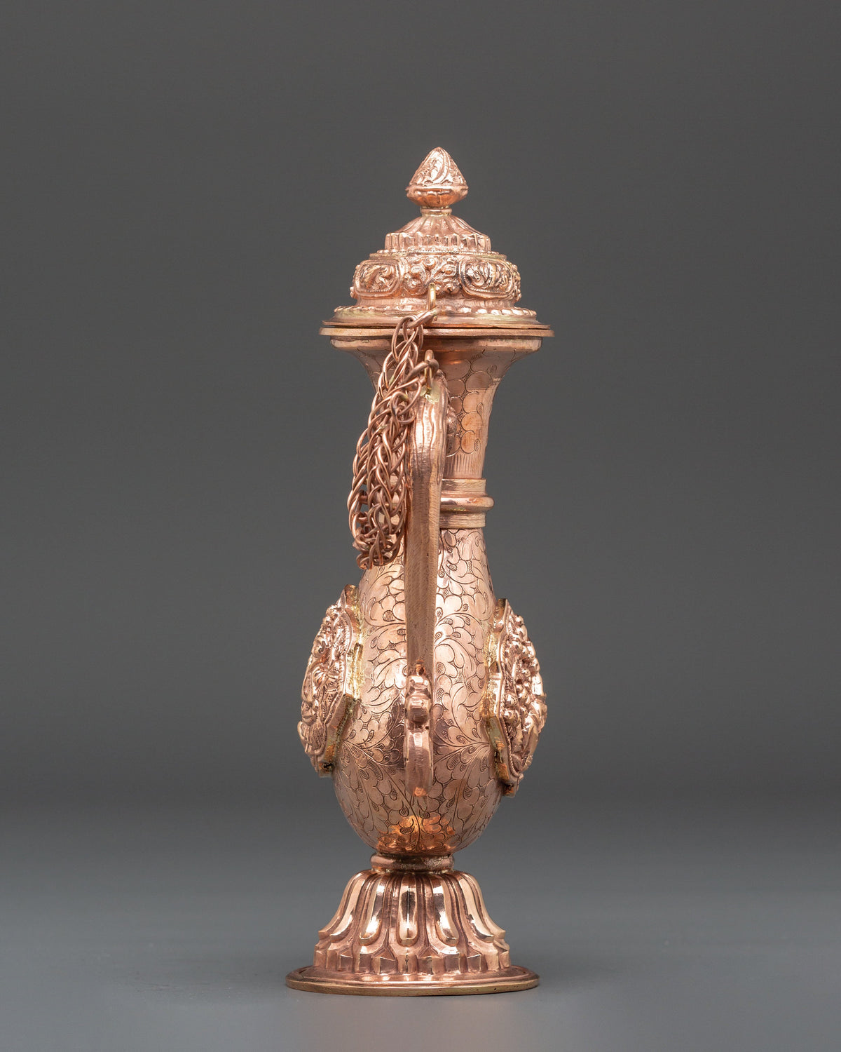 Handmade Copper Bhumba | Tibetan Buddhist Ritual Vase