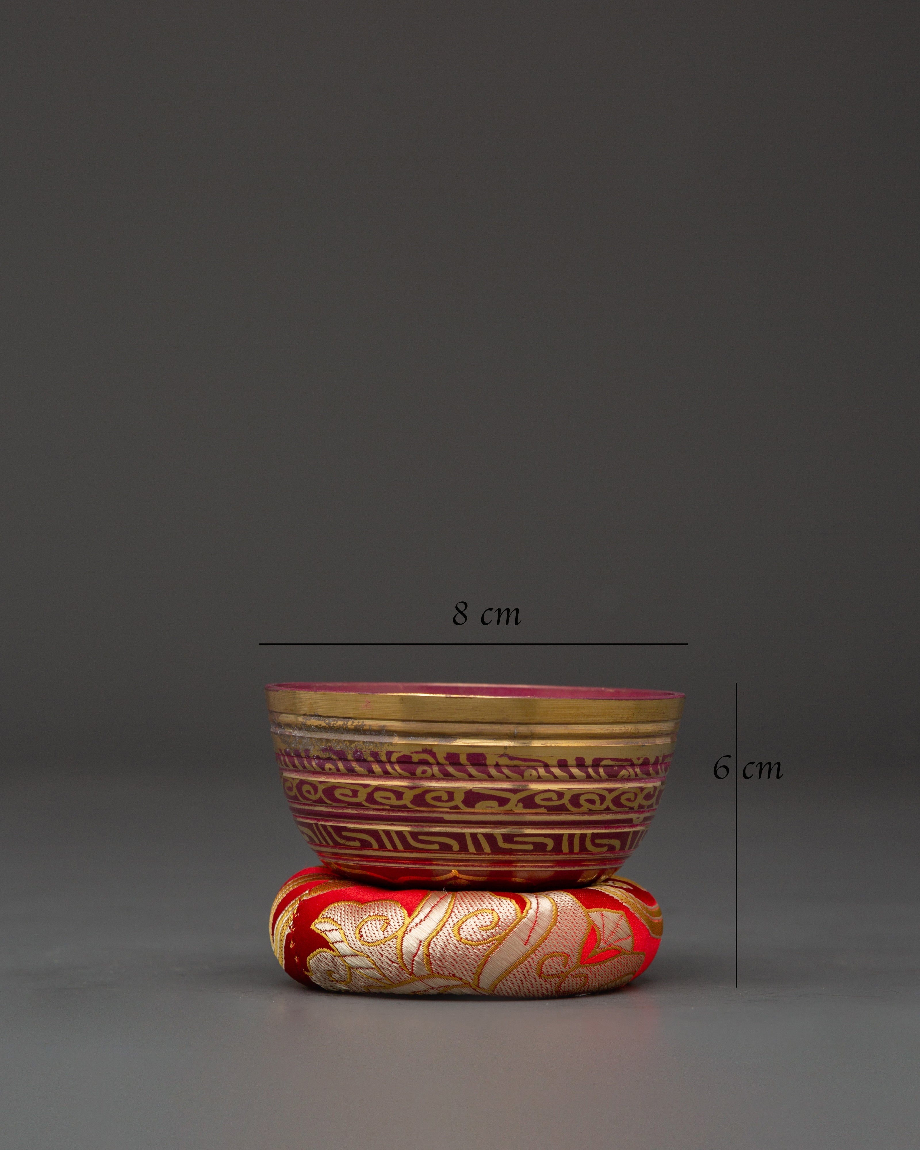 7 Chakra Singing Bowl Set with Sacred Symbols