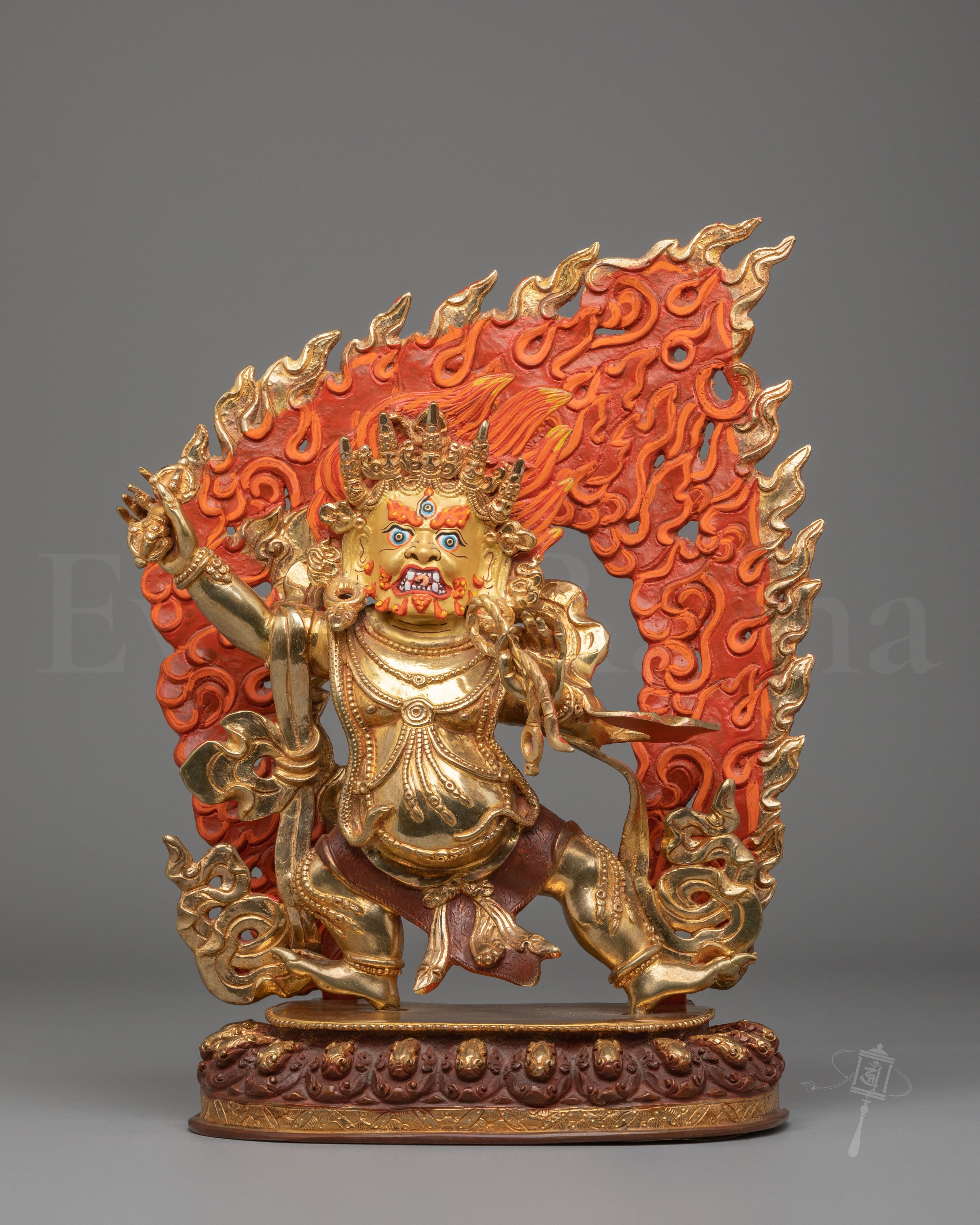 Wrathful Vajrapani Deity Statue
