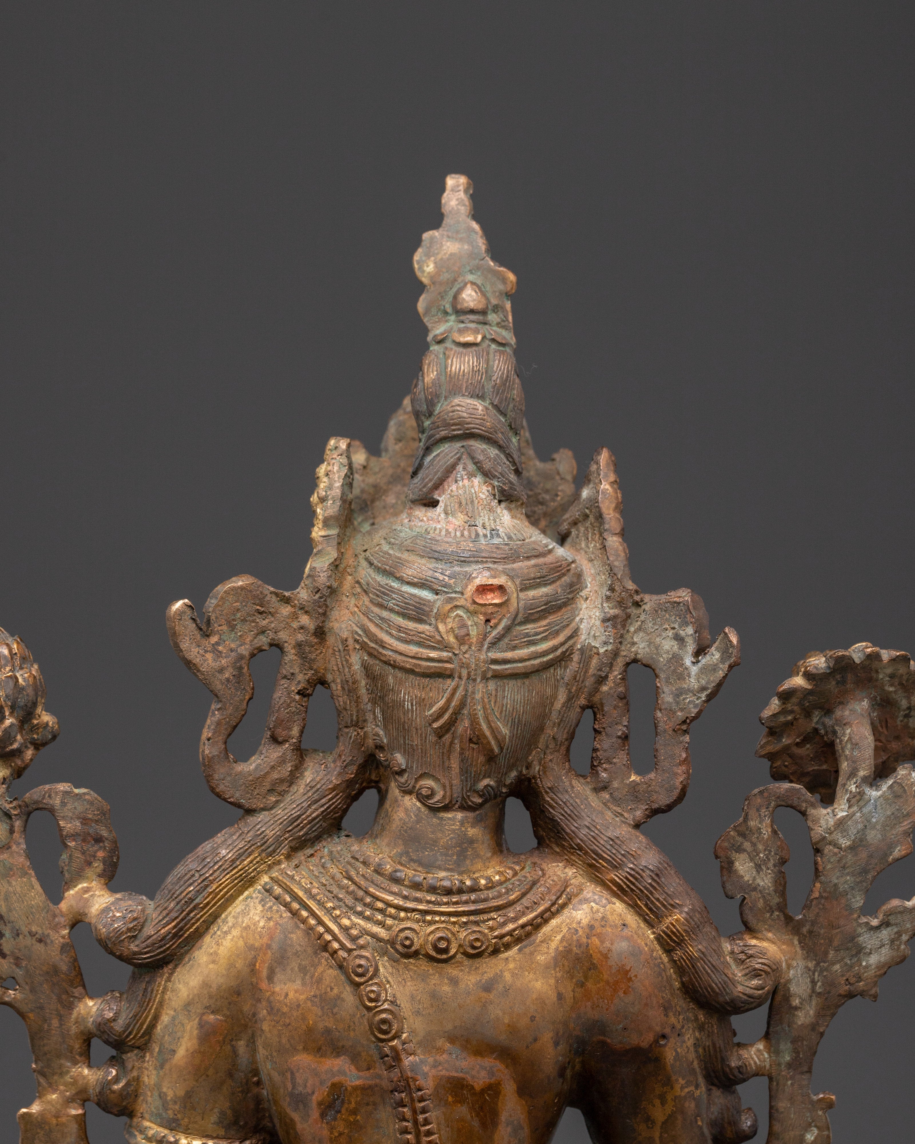 Handcrafted White Tara Brass Statue | For Healing and Mindfulness