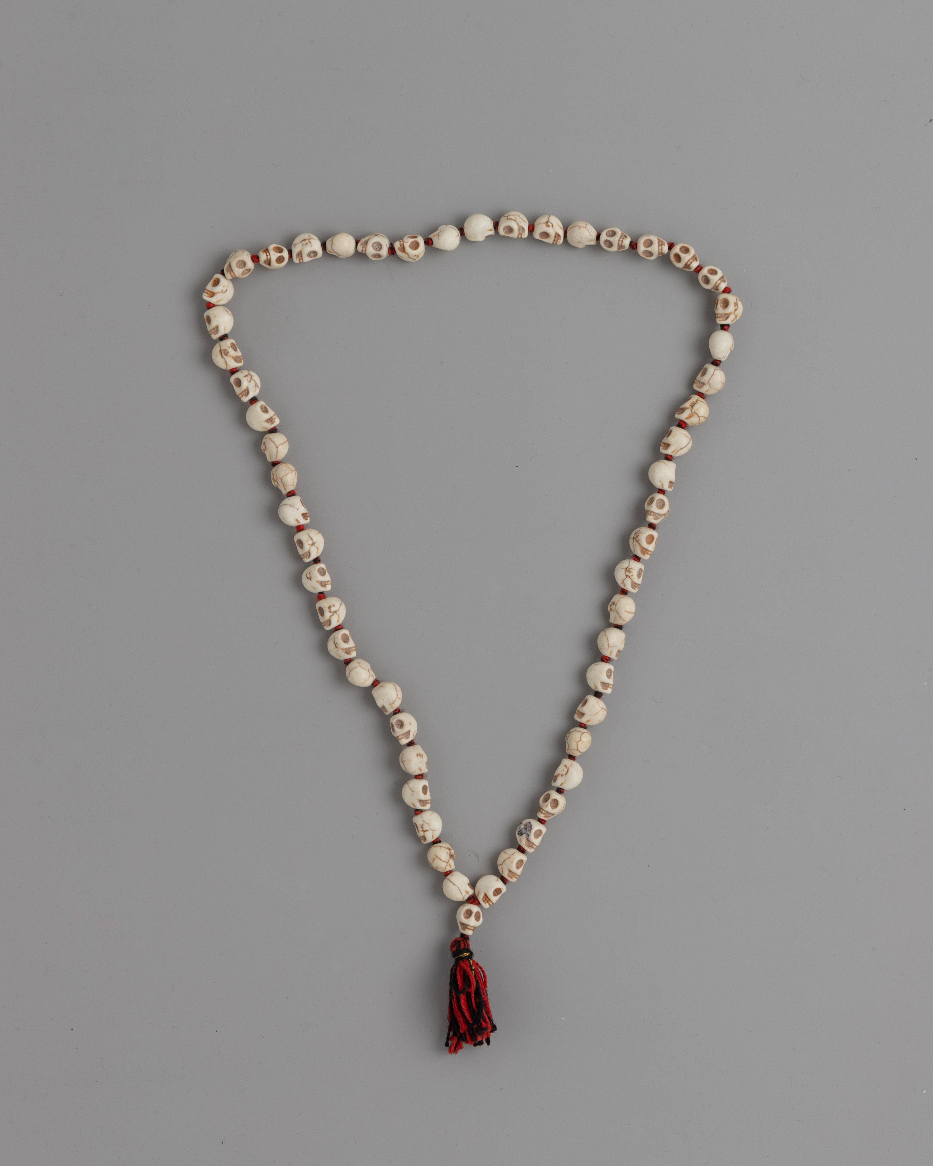 Ethically Sourced Bone Skull Mala | Prayer Beads for Spiritual Meditation
