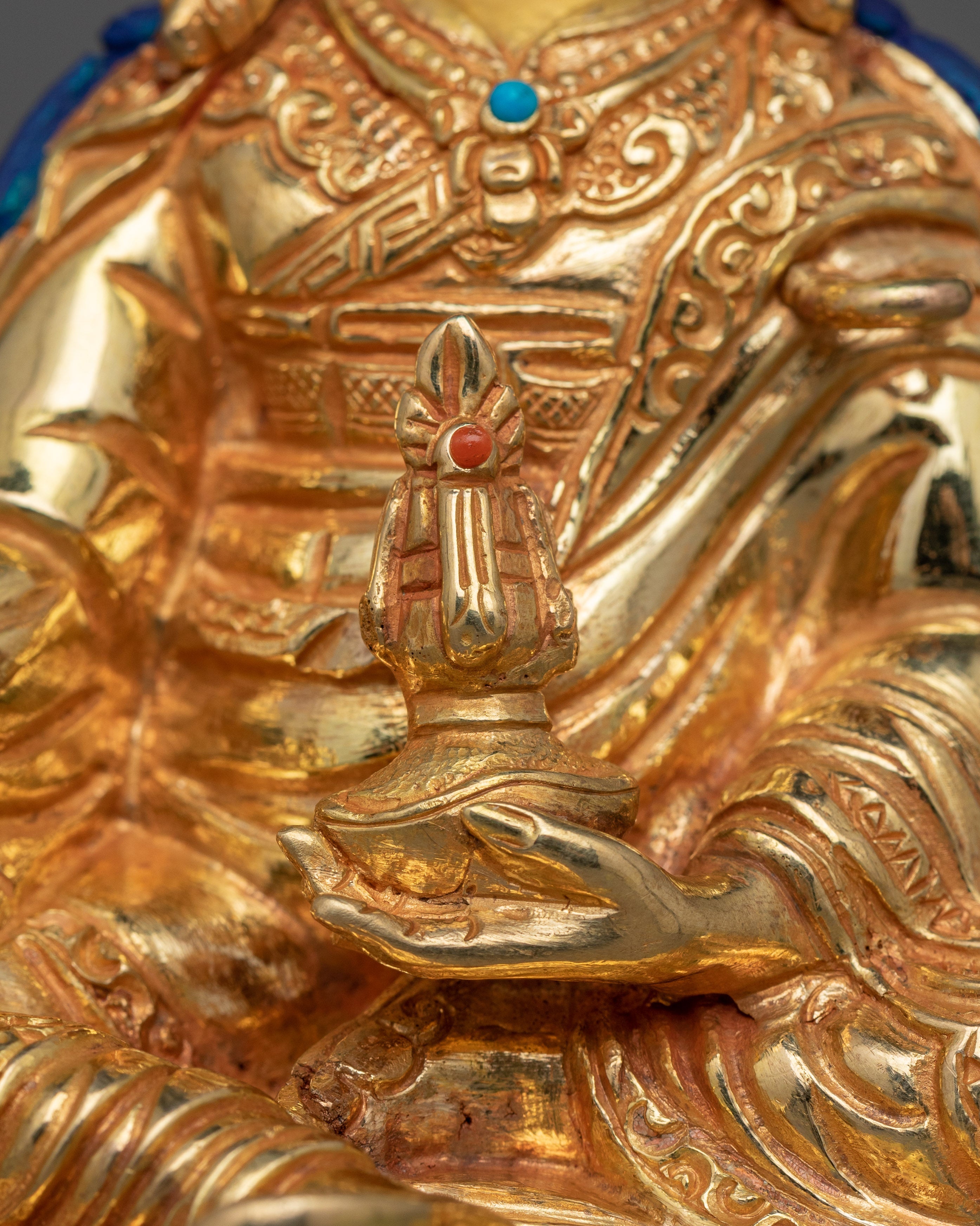 Handcrafted Statue of Second Buddha Guru Rinpoche | Great Lotus Guru