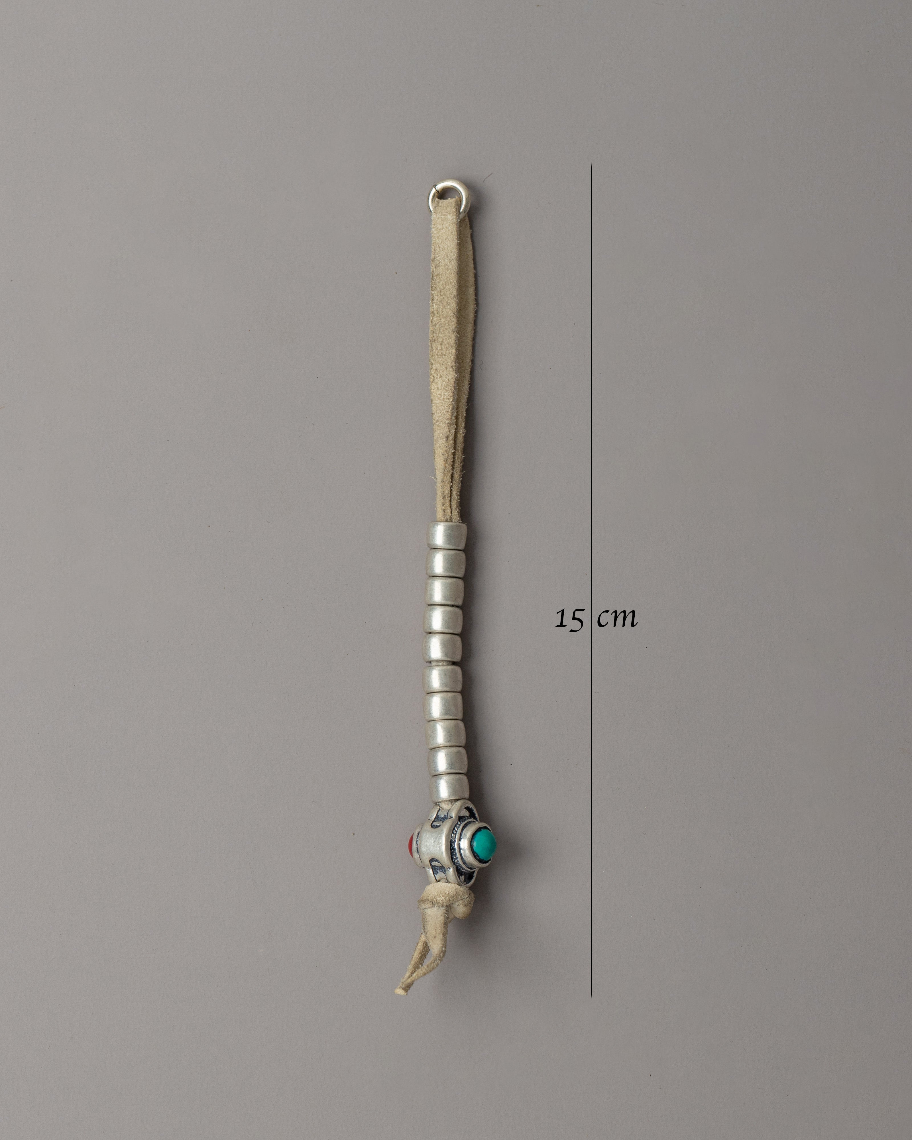 Tibetan Mixed Silver Prayer Bead Chupsel | Handcrafted Access