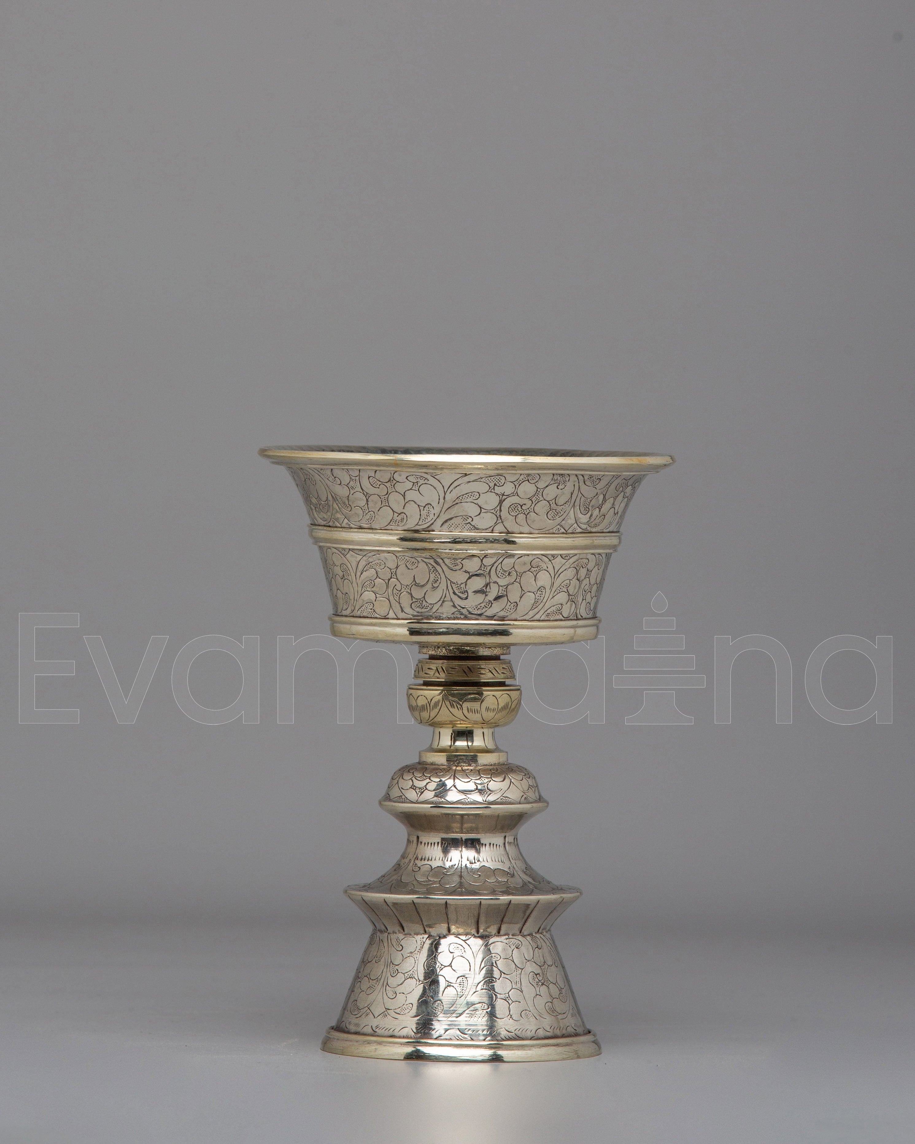 Tibetan Butter Lamp For Altars
