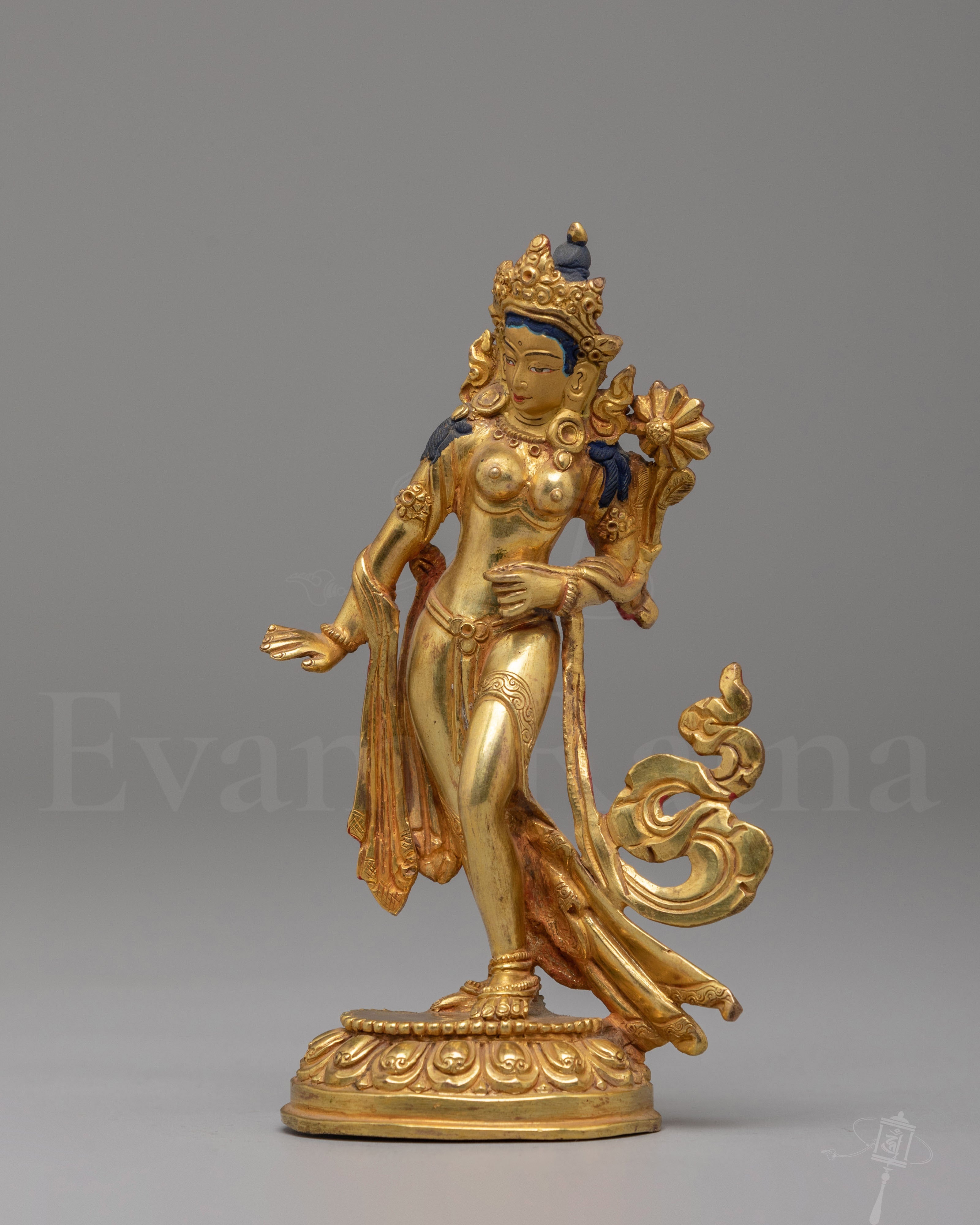 Traditional Standing Tara Sculpture