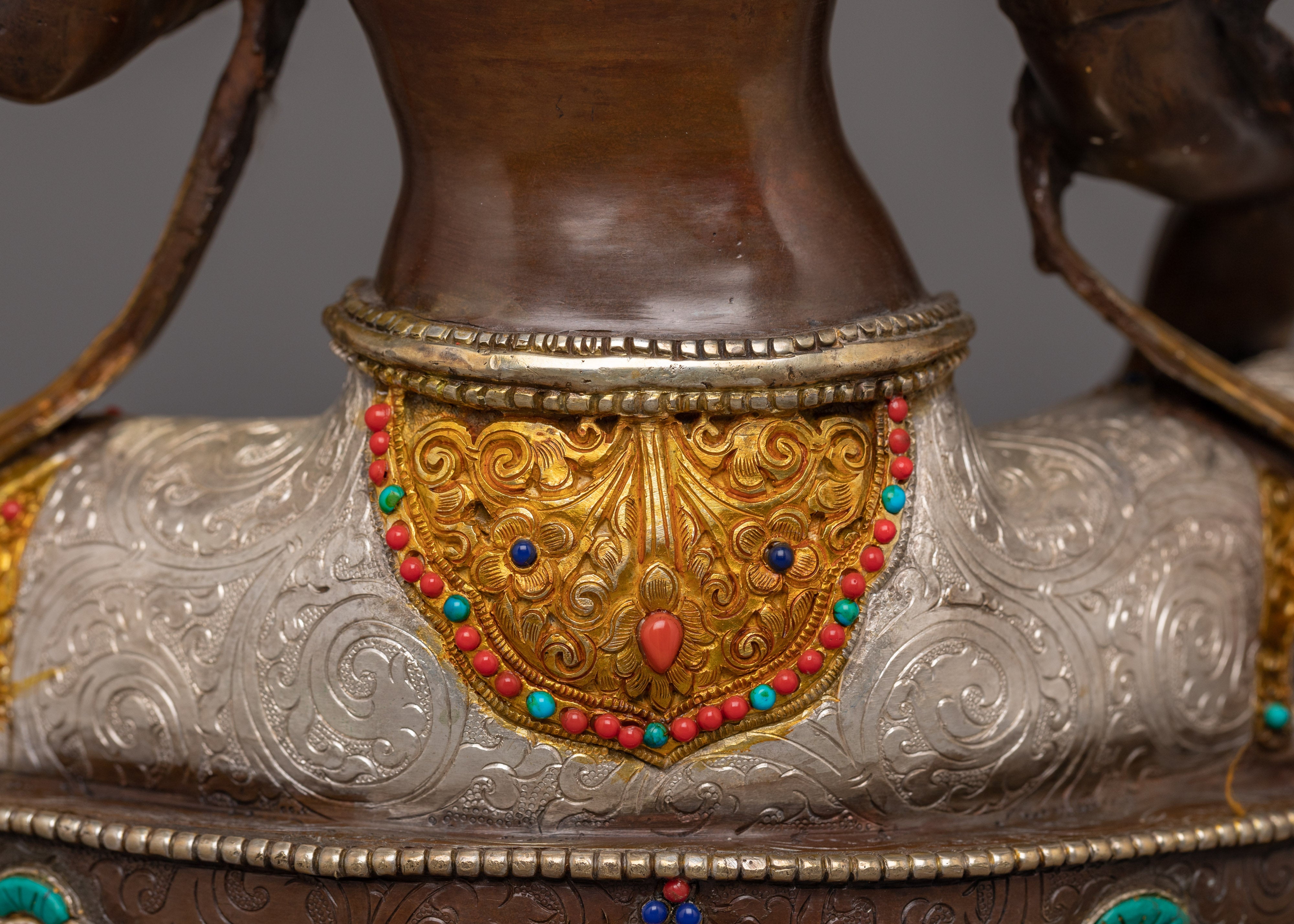 Oxidized Shyama Tara Statue | Green Tara - Swift Saviour