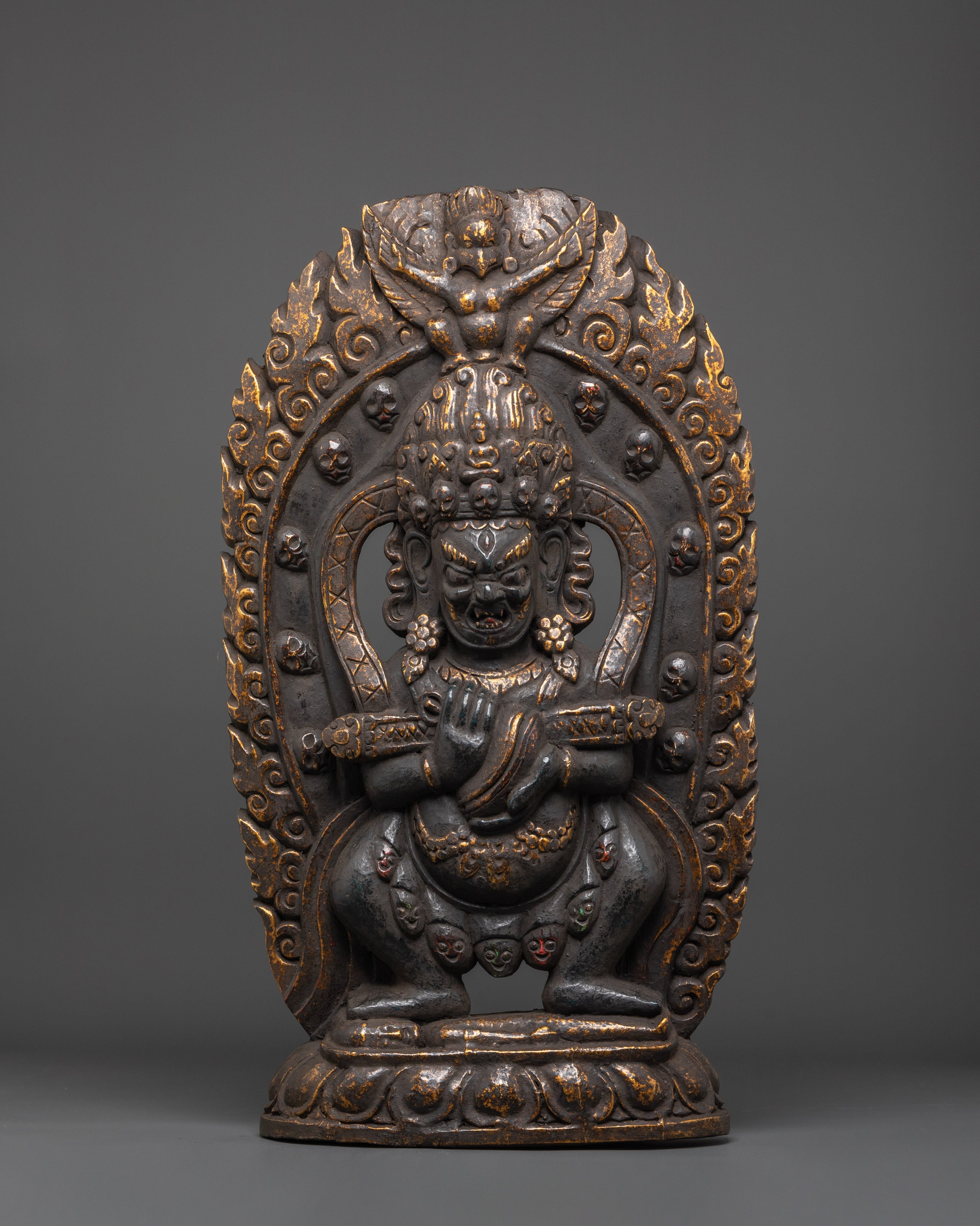 Handcrafted Shakya Mahakala Sculpture