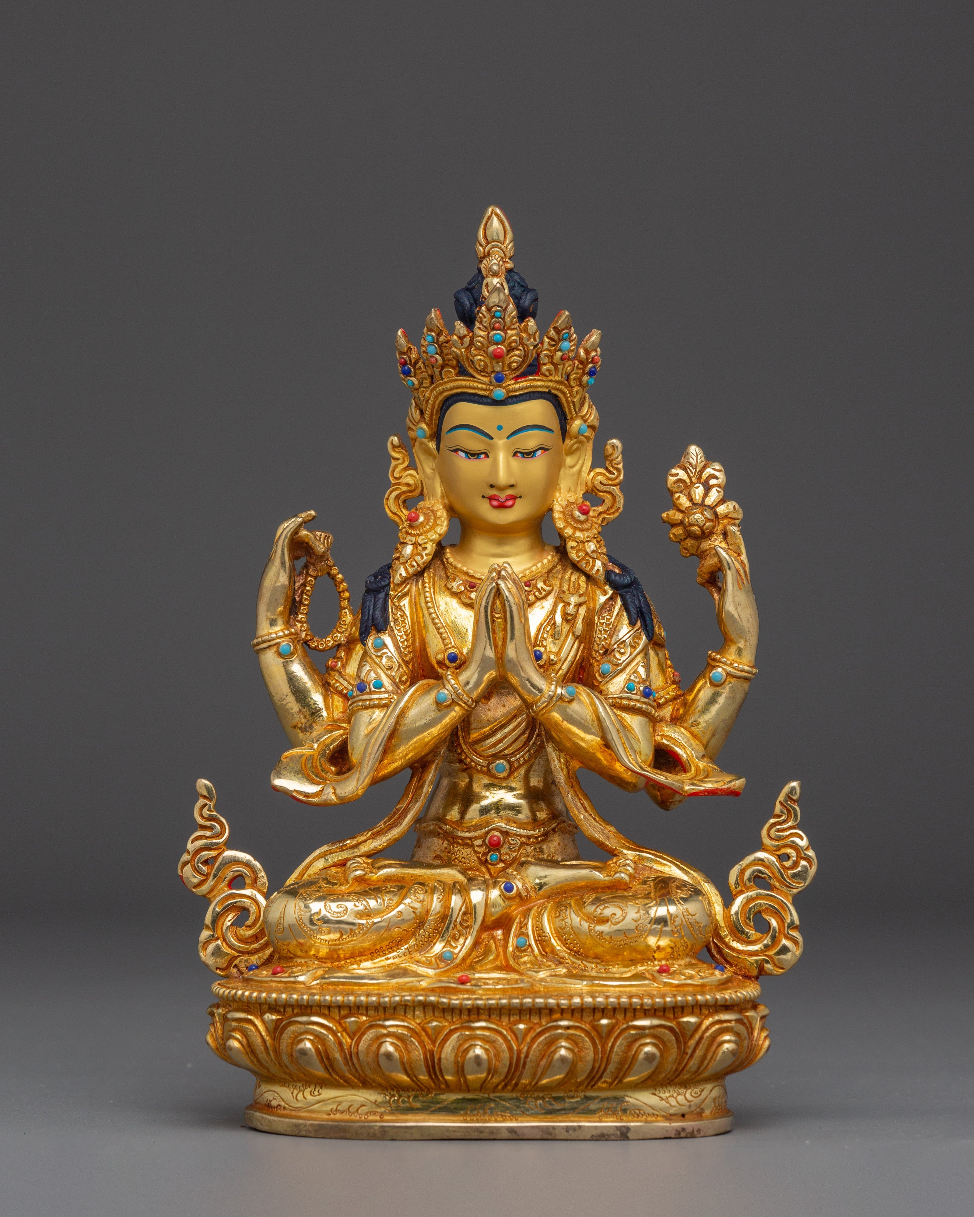 Bodhisattva of Kindness Chenrezig Figurine