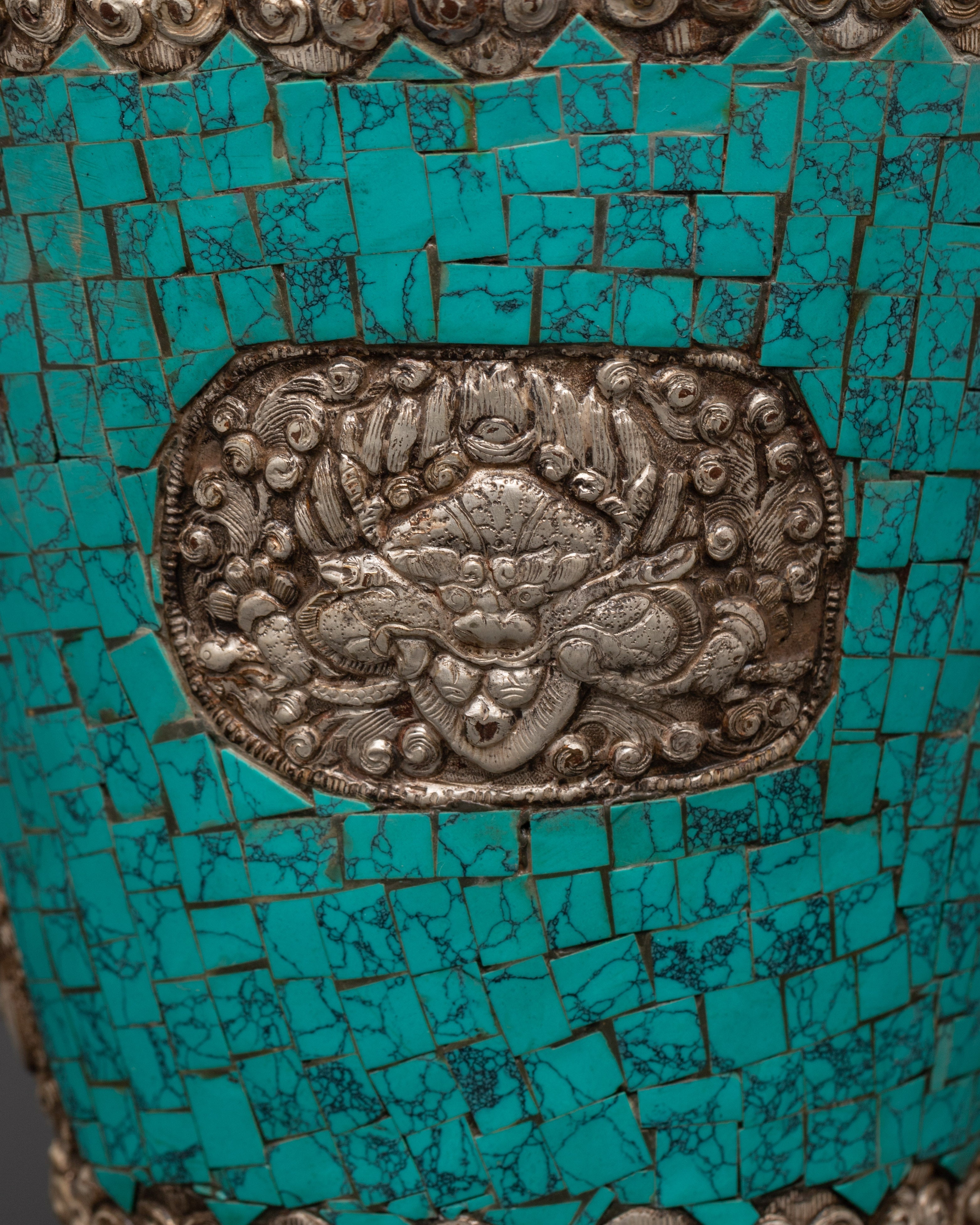 Lapis Lazuli Flower Vase | Art and Spirituality