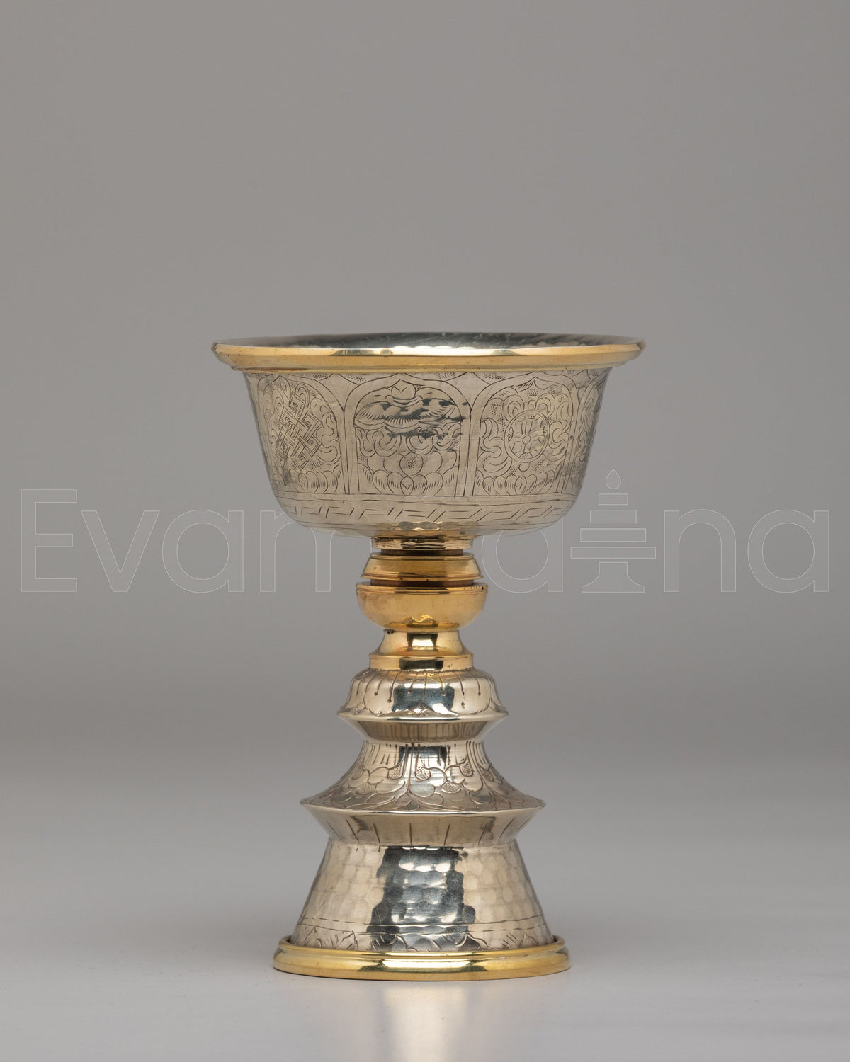 Traditional Butter Lamp for Puja