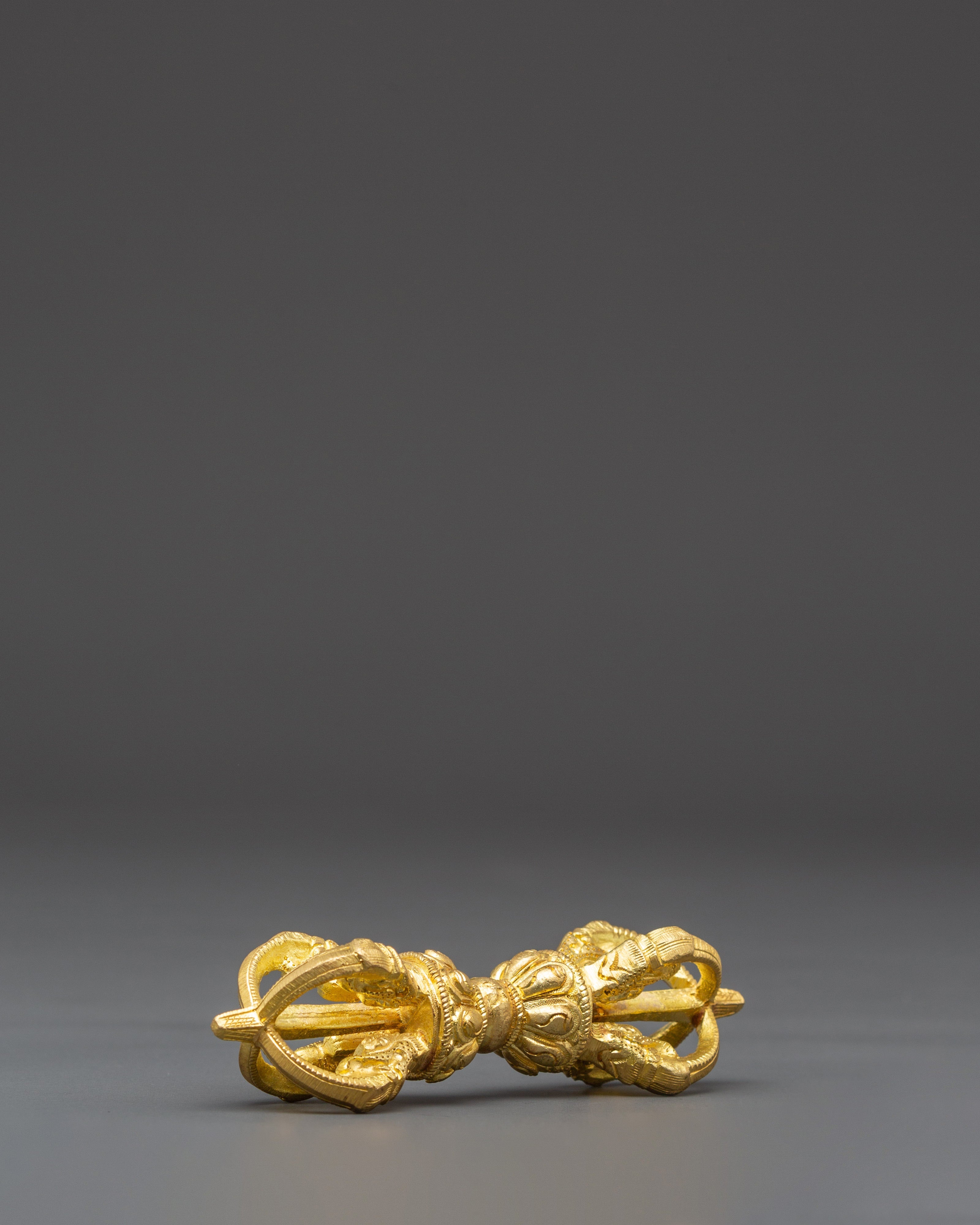 Handcrafted Bell and Vajra for Ritual Use | Tibetan Buddhist Spiritual Tools