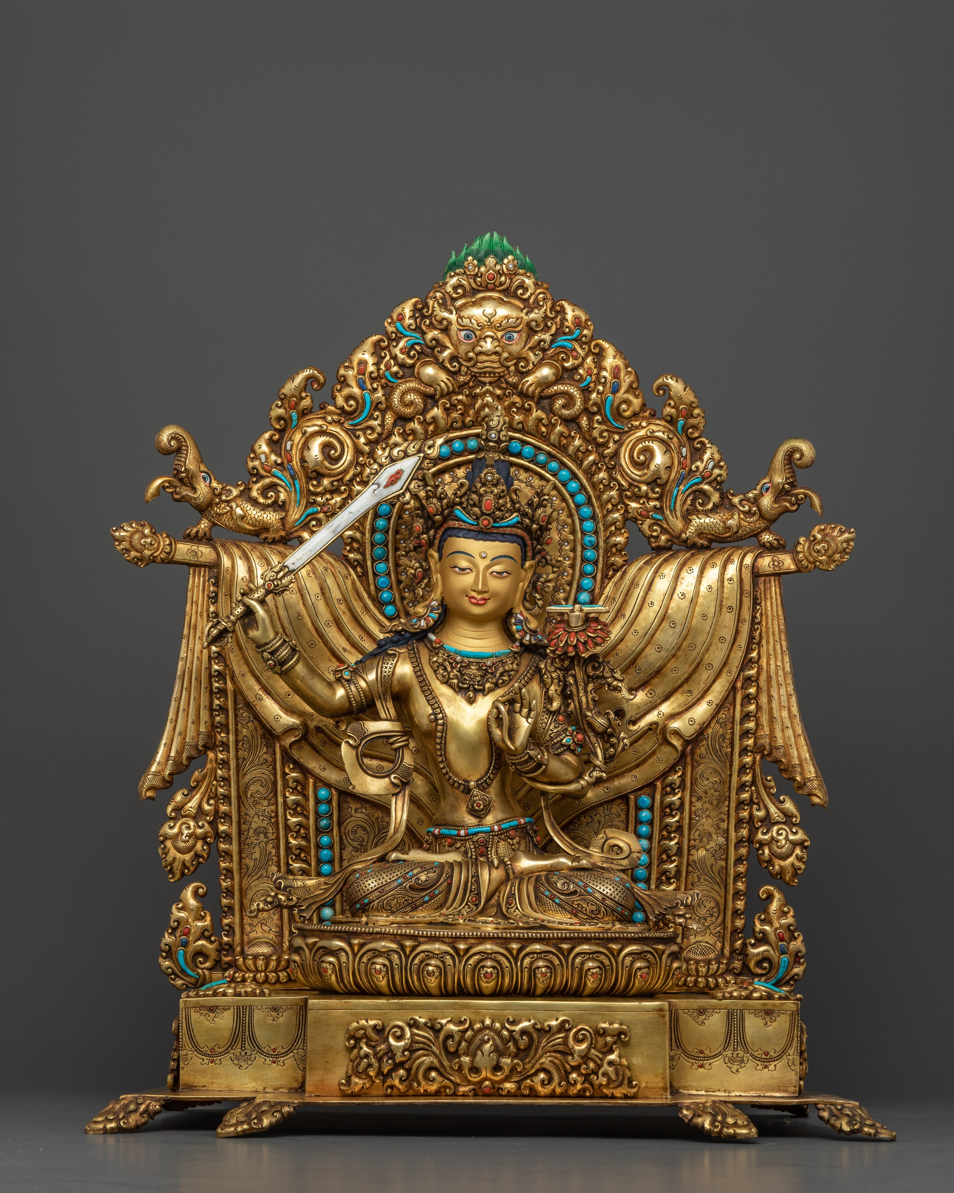 manjushri-with-throne