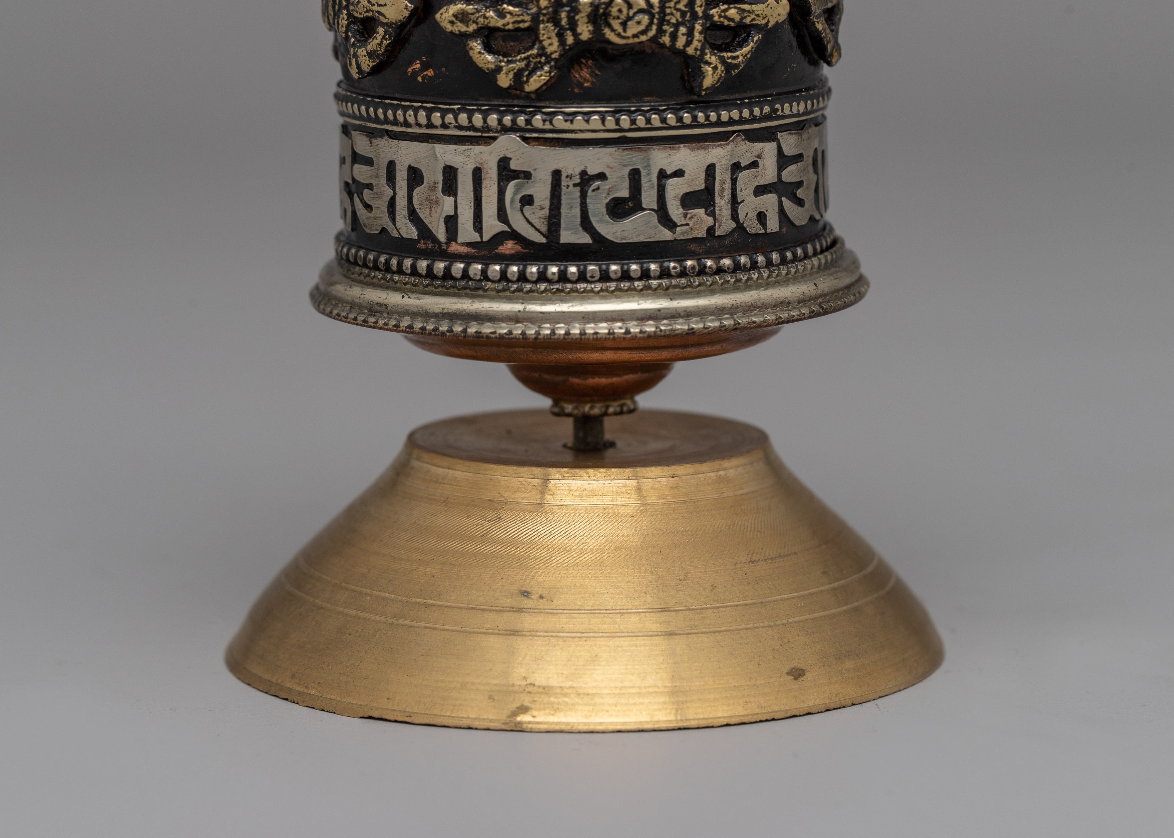 Sacred Tibetan Home Decor Om Mani Padme Hum Prayer Wheel | Spiritual Practice Essentials